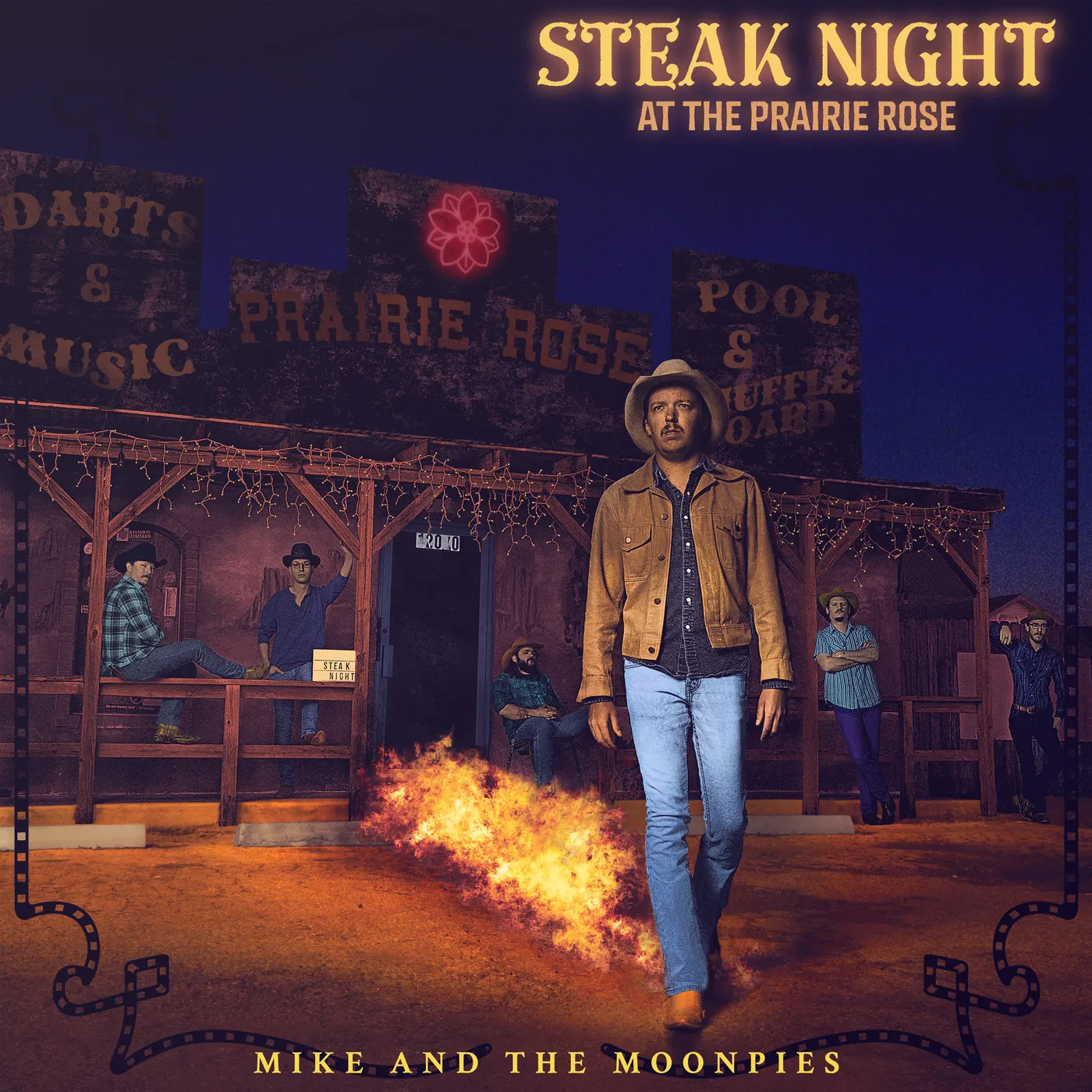 Mike and the Moonpies Steak Night at the Prairie Rose Vinyl Record