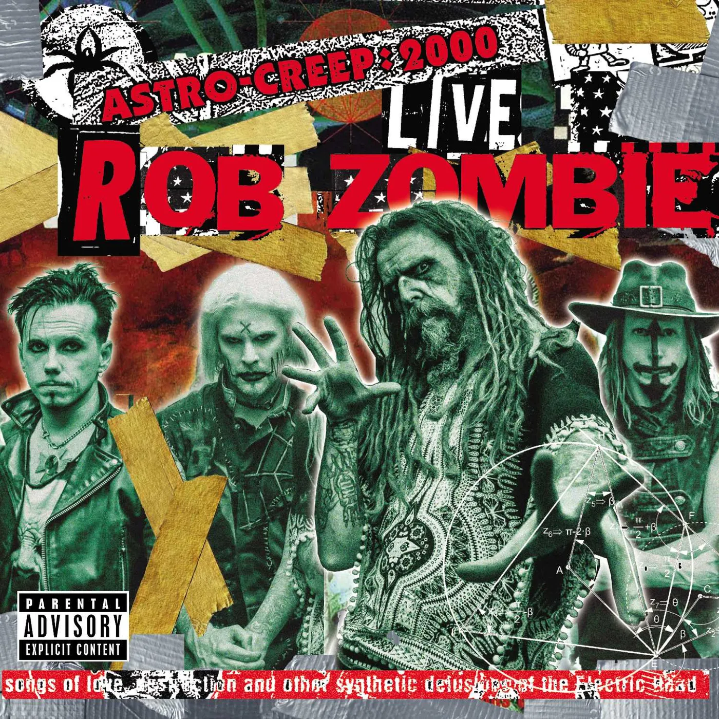 Rob Zombie ASTRO-CREEP: 2000 LIVE SONGS OF LOVE DESTRUCTION CD