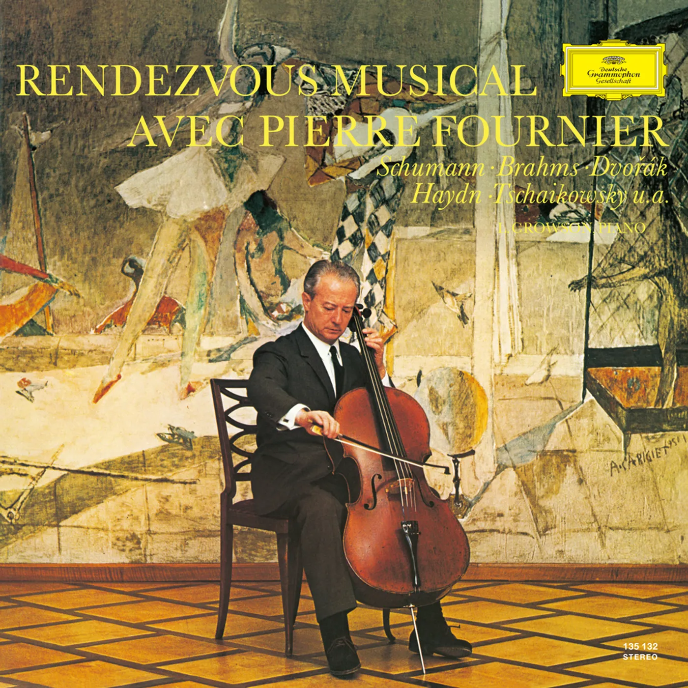 Pierre Fournier RENDEZVOUS MUSICAL Vinyl Record