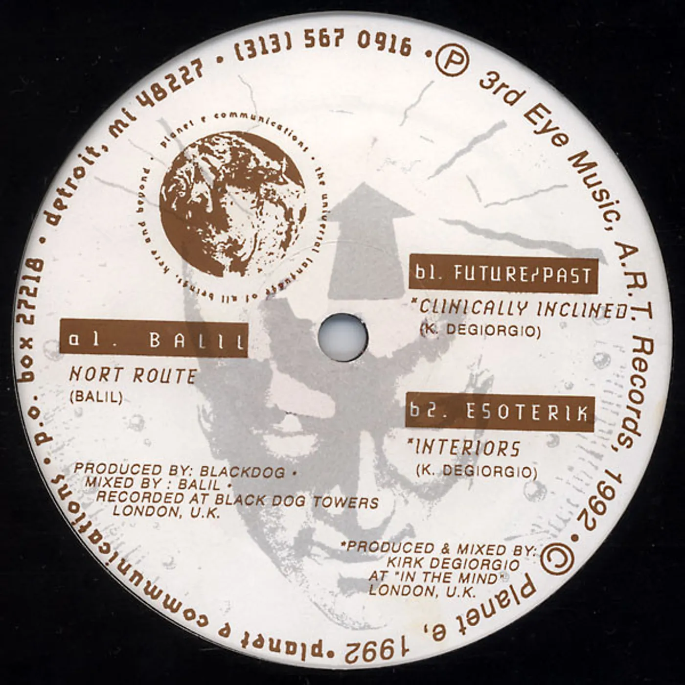 Kirk Degiorgio FUTURE / PAST Vinyl Record