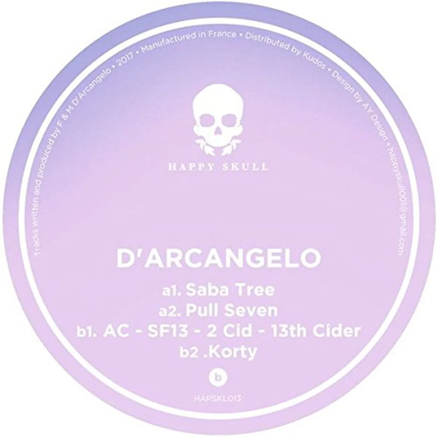 D'Arcangelo Vinyl Record