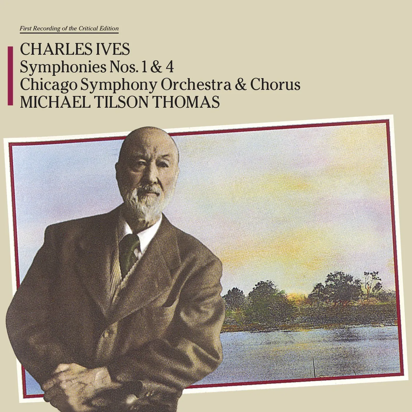 Charles Ives SYMPHONY 1 & 4 CD