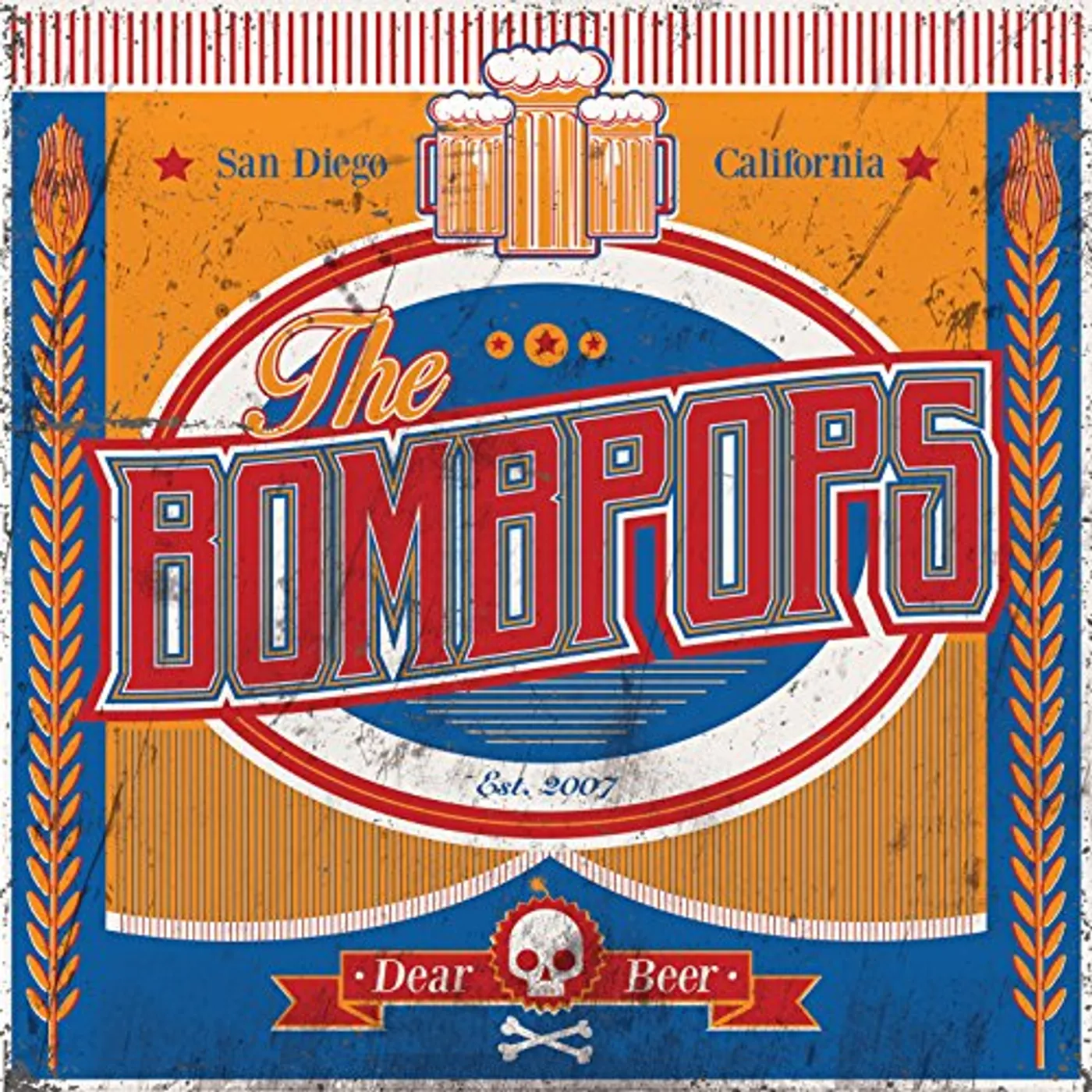 The Bombpops Dear Beer Vinyl Record