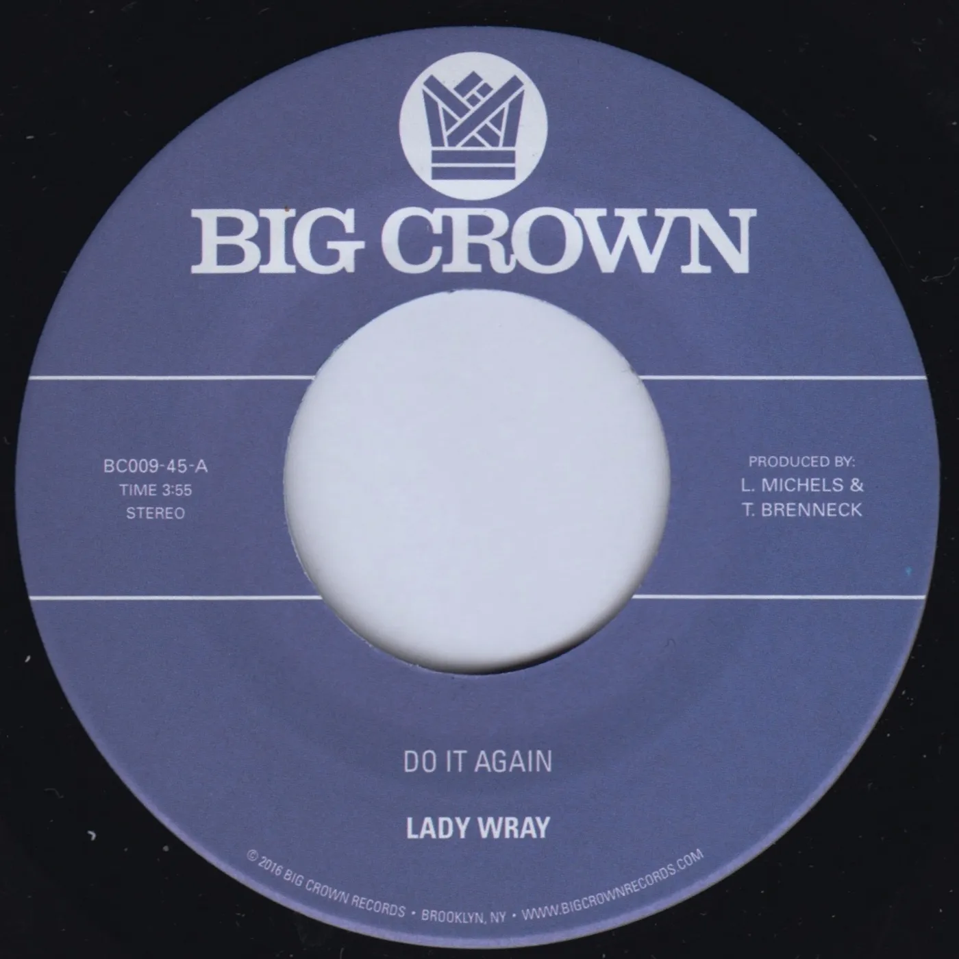 Lady Wray DO IT AGAIN / IN LOVE Vinyl Record