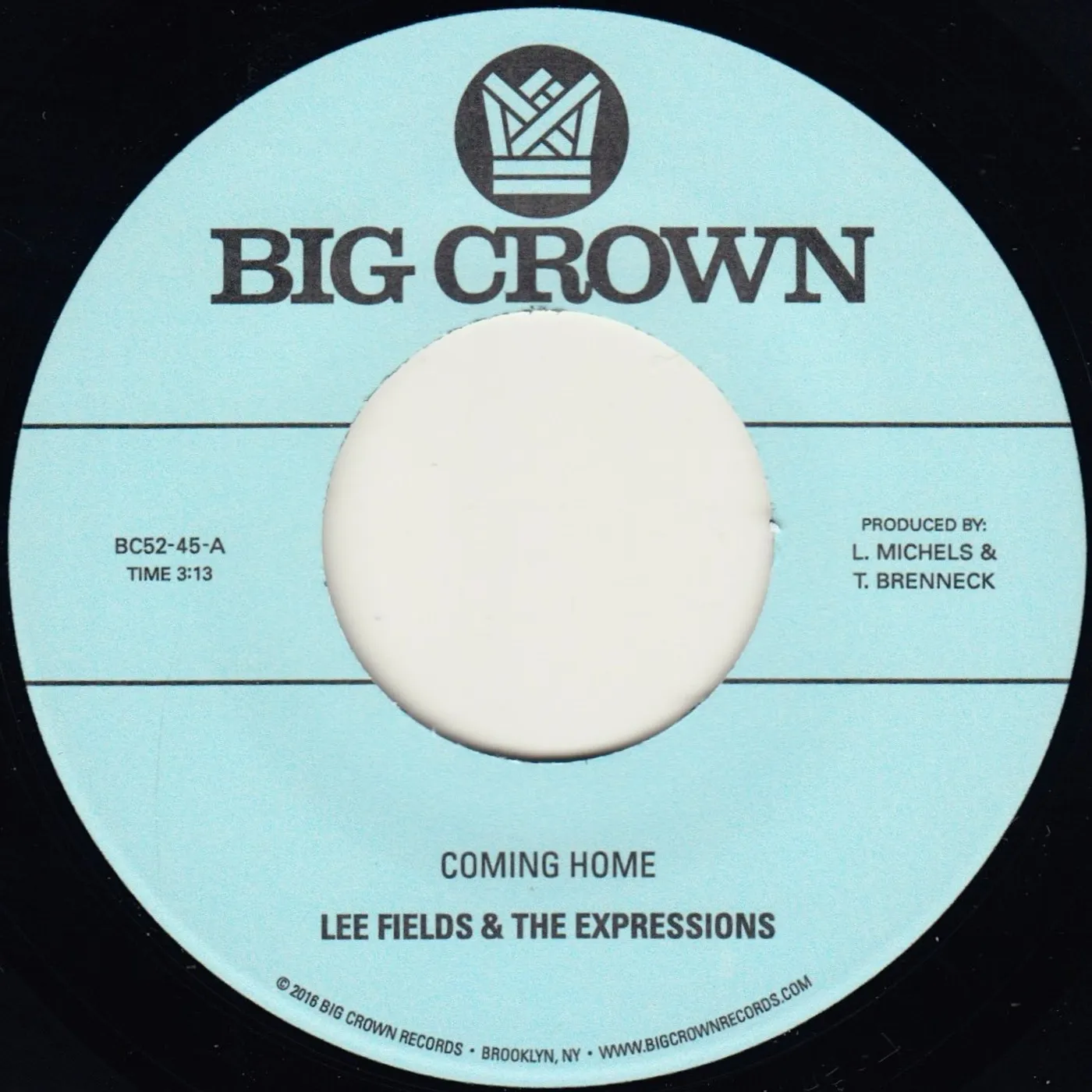 Lee Fields COMING HOME / PRECIOUS LOVE Vinyl Record