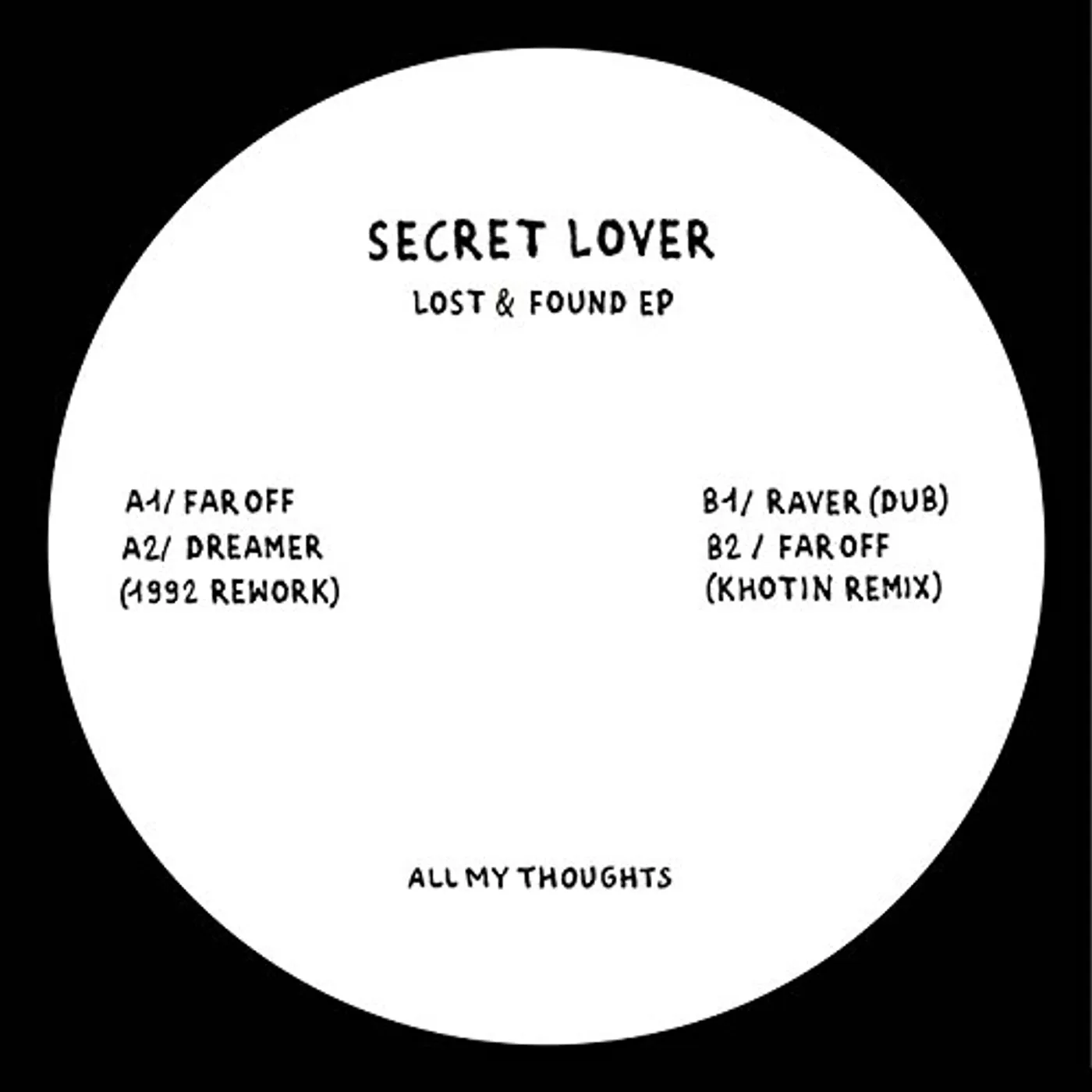 Secret Lover LOST & FOUND Vinyl Record