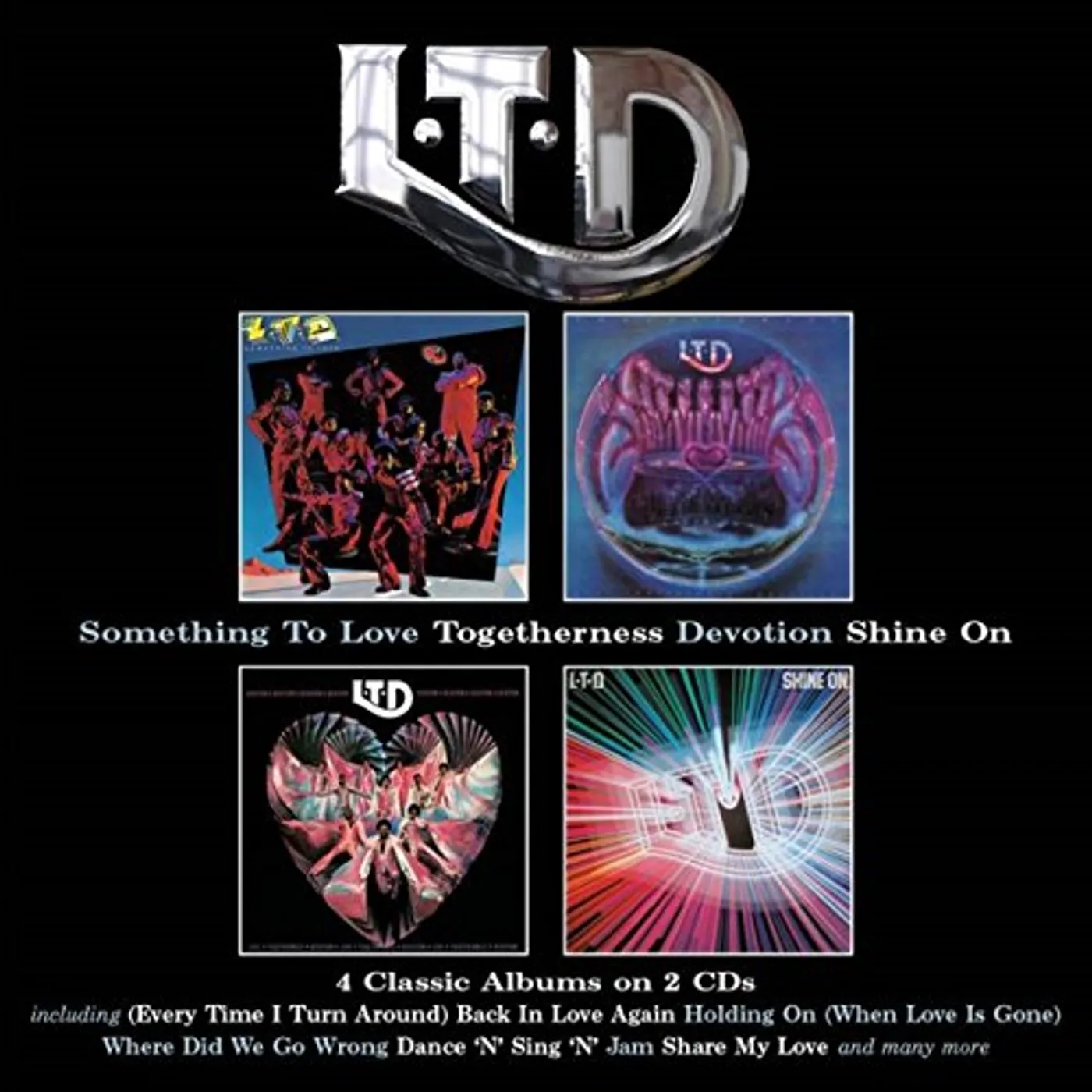 LTD SOMETHING TO LOVE / TOGETHERNESS / DEVOTION CD