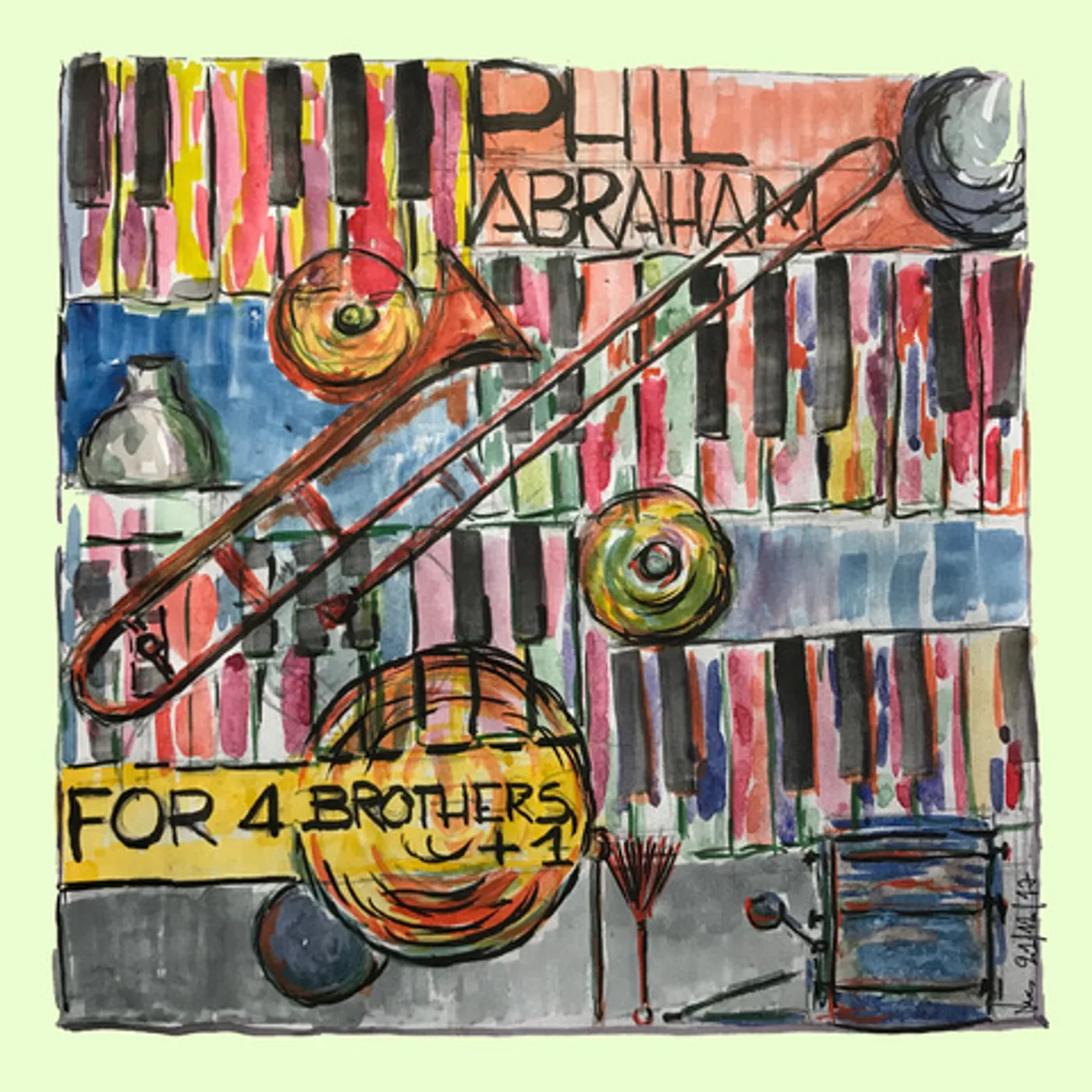 Phil Abraham FOR 4 BROTHERS +1 CD