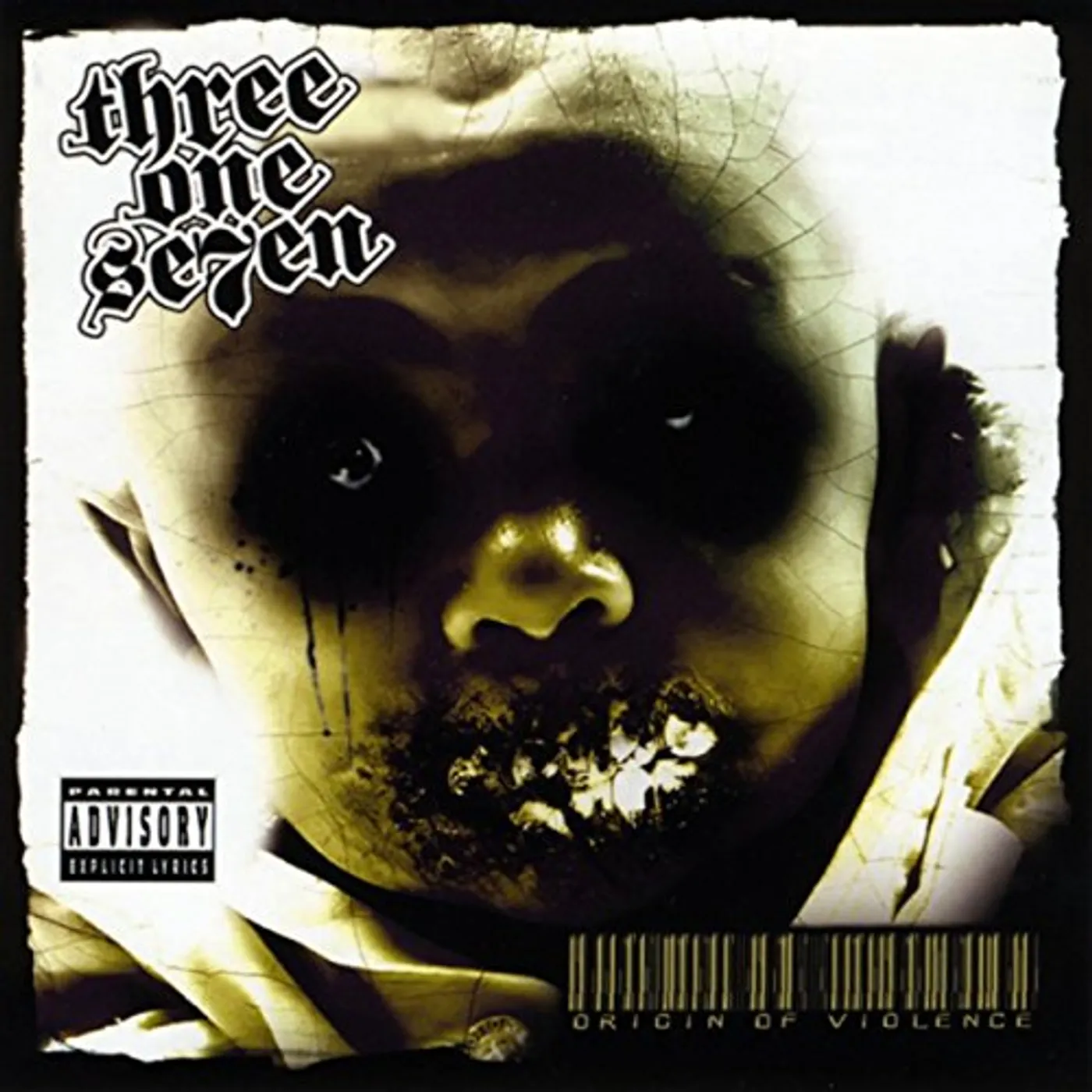 Three One Se7en ORIGIN OF VIOLENCE CD