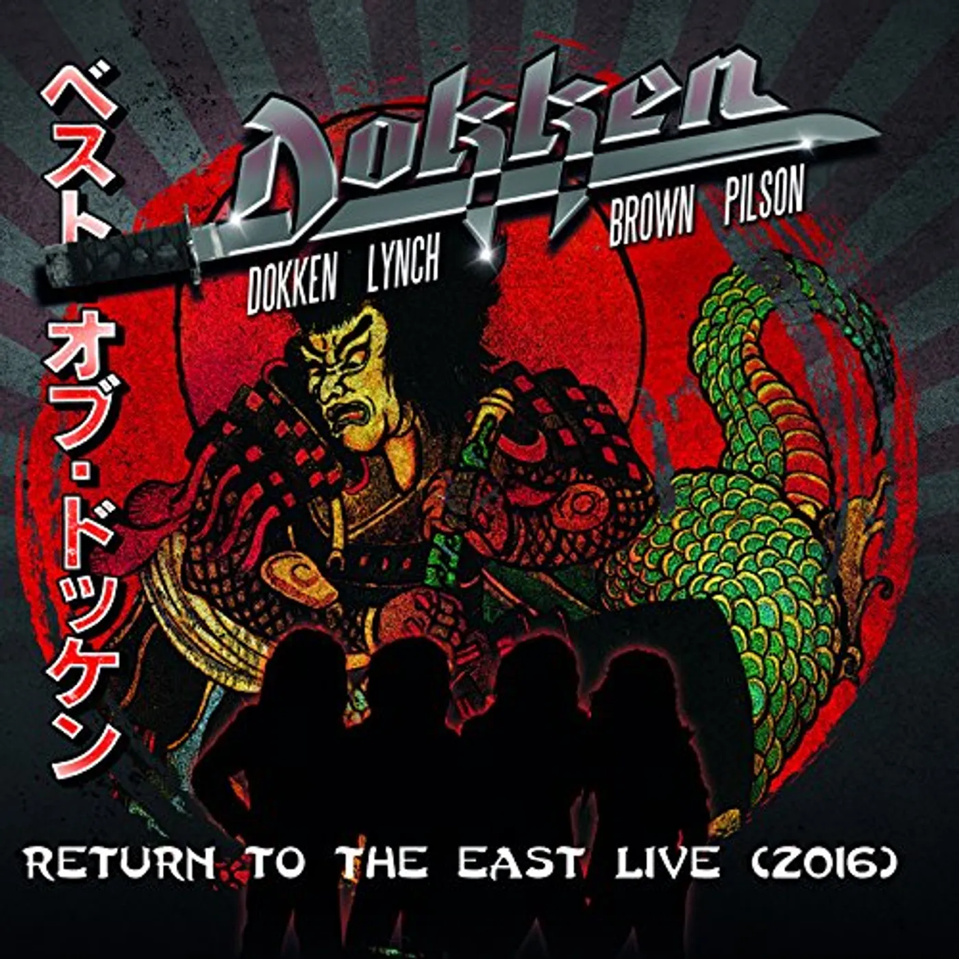 Dokken RETURN TO THE EAST LIVE 2016 CD
