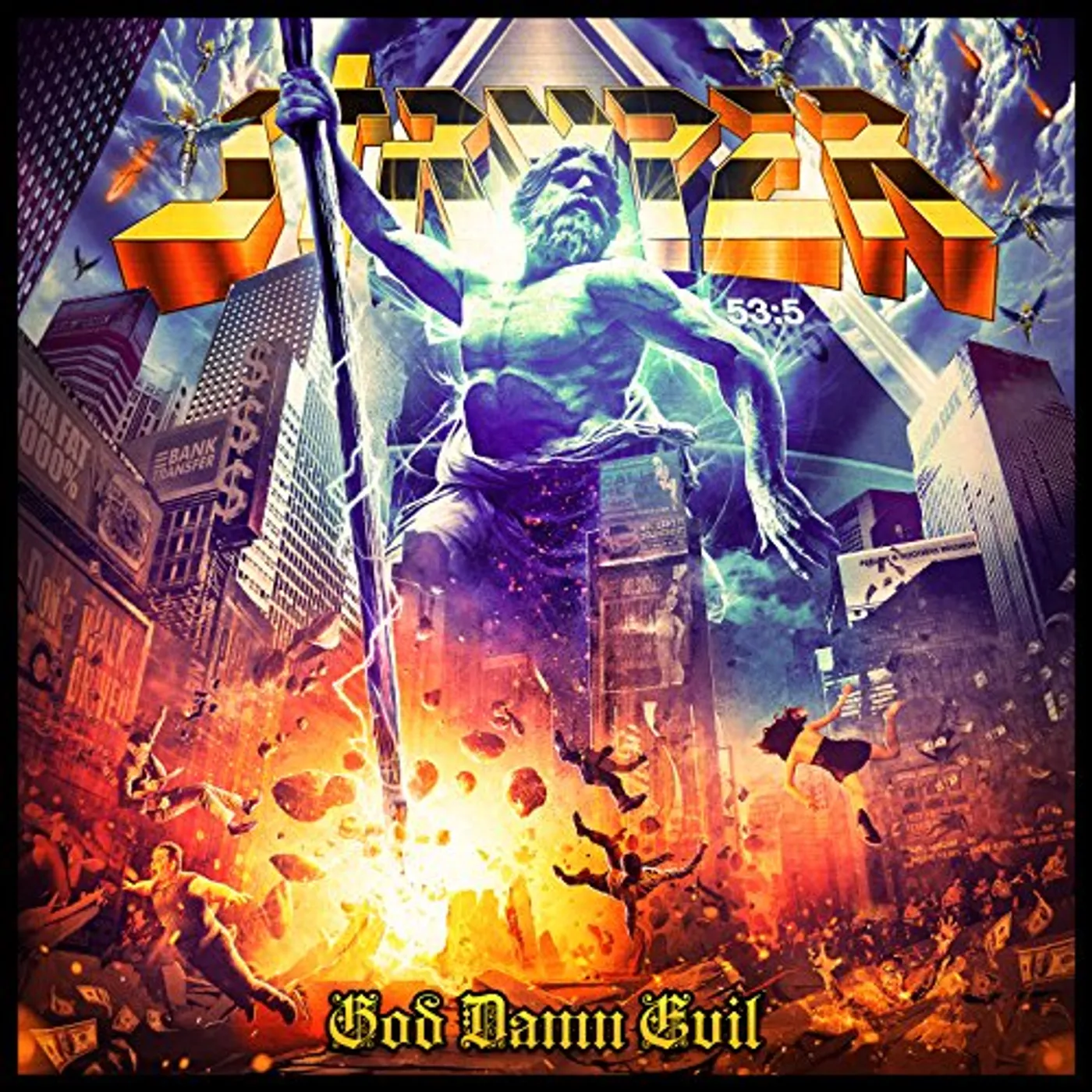 Stryper God Damn Evil Vinyl Record