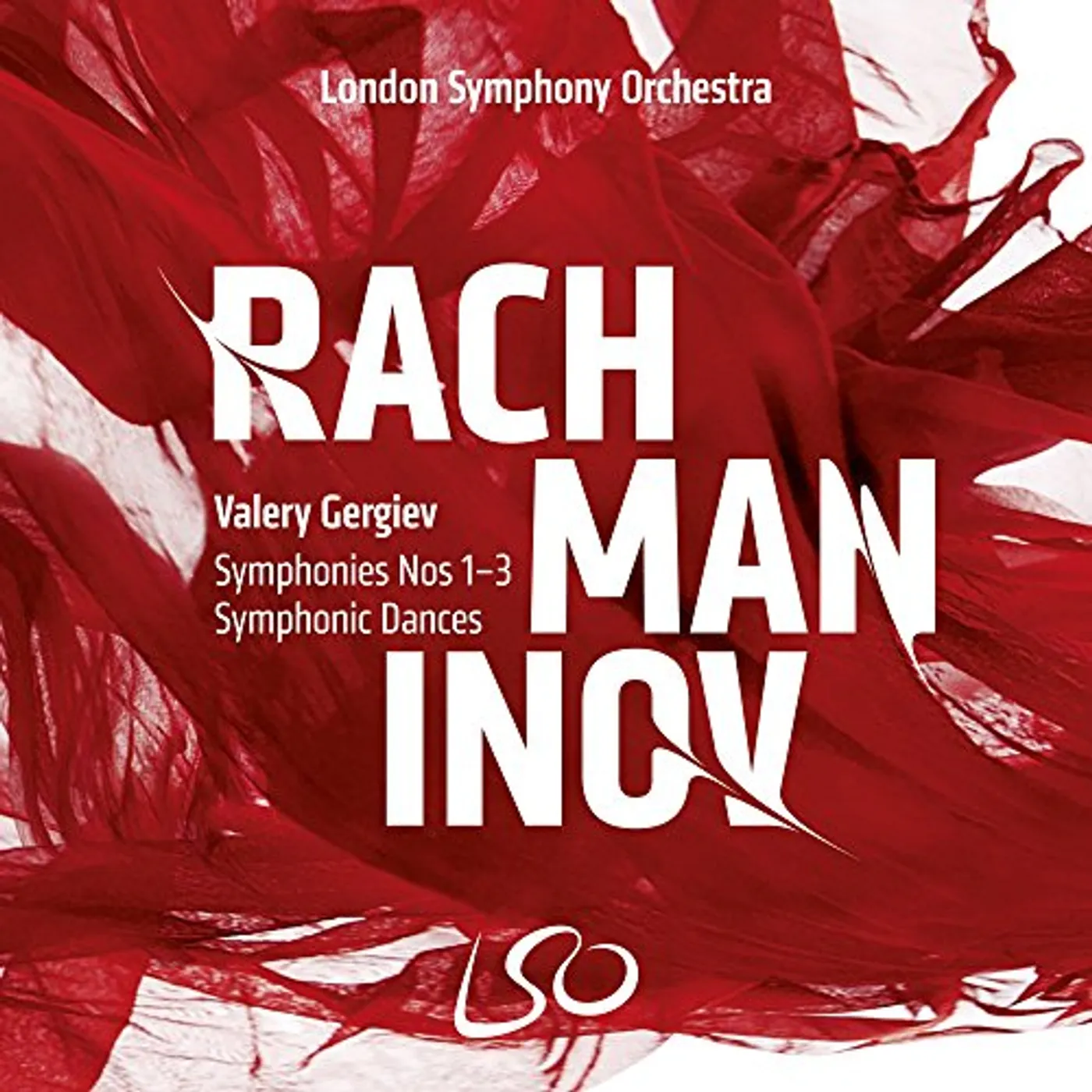Valery Gergiev RACHMANINOV: SYMPHONIES NOS.1-3 SYMPHONIC DANCES CD