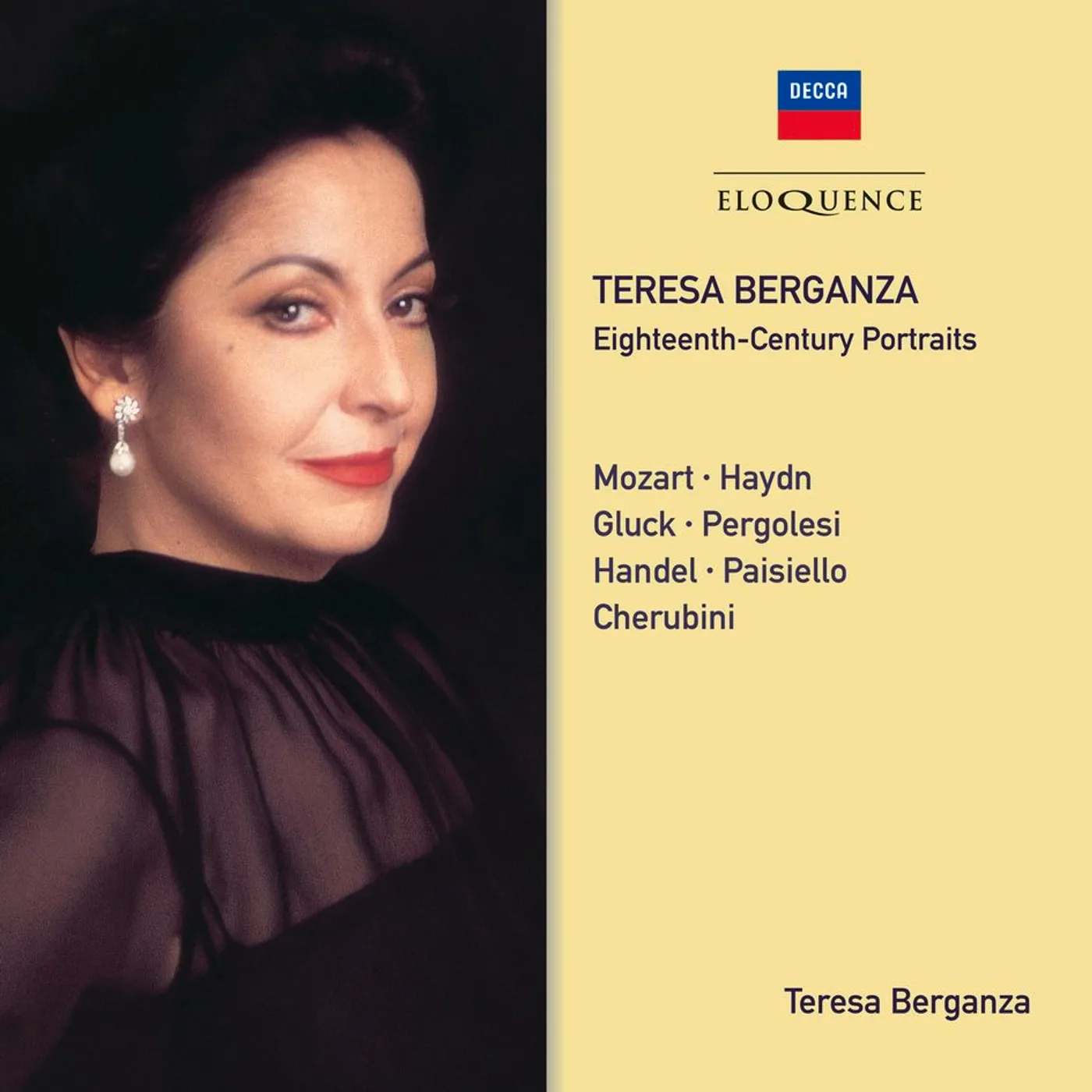 Teresa Berganza EIGHTEENTH-CENTURY PORTRAITS CD