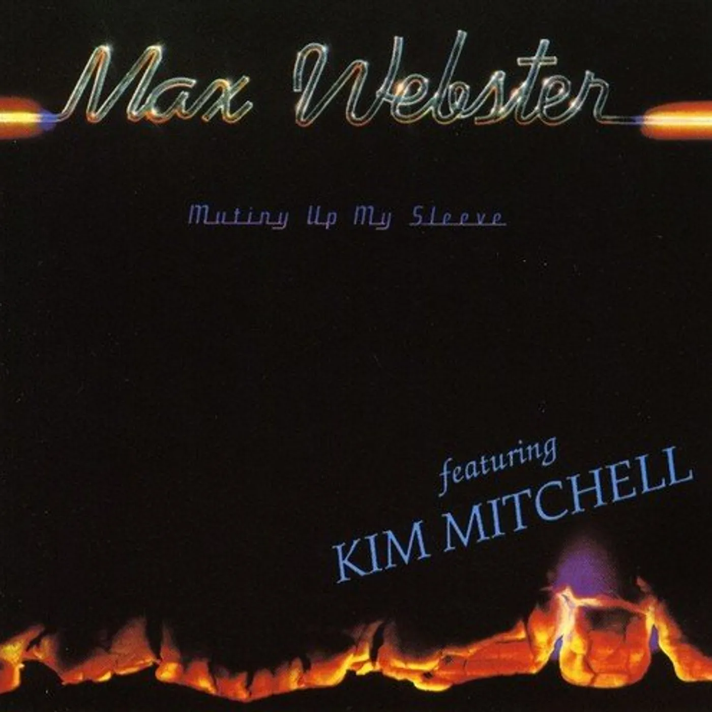 Max Webster Mutiny Up My Sleeve Vinyl Record