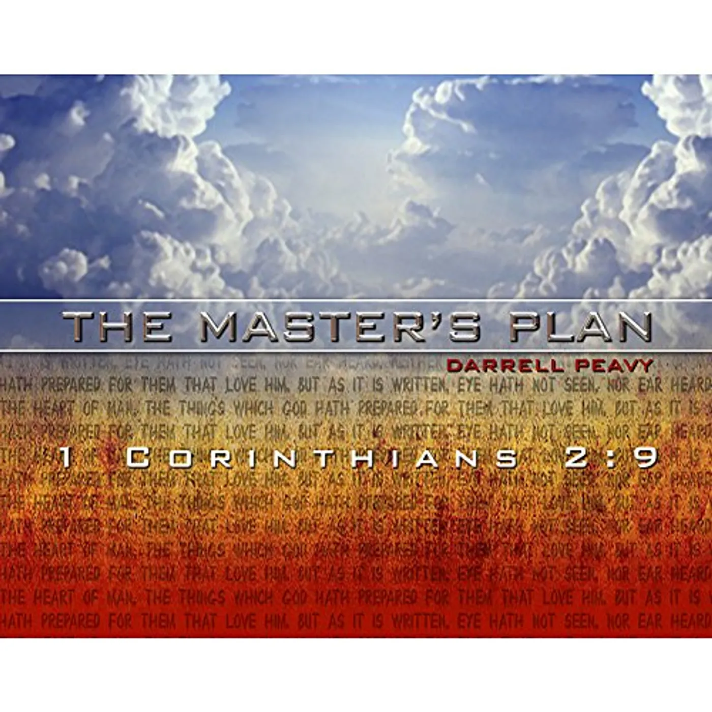 Darrell Peavy MASTER'S PLAN CD