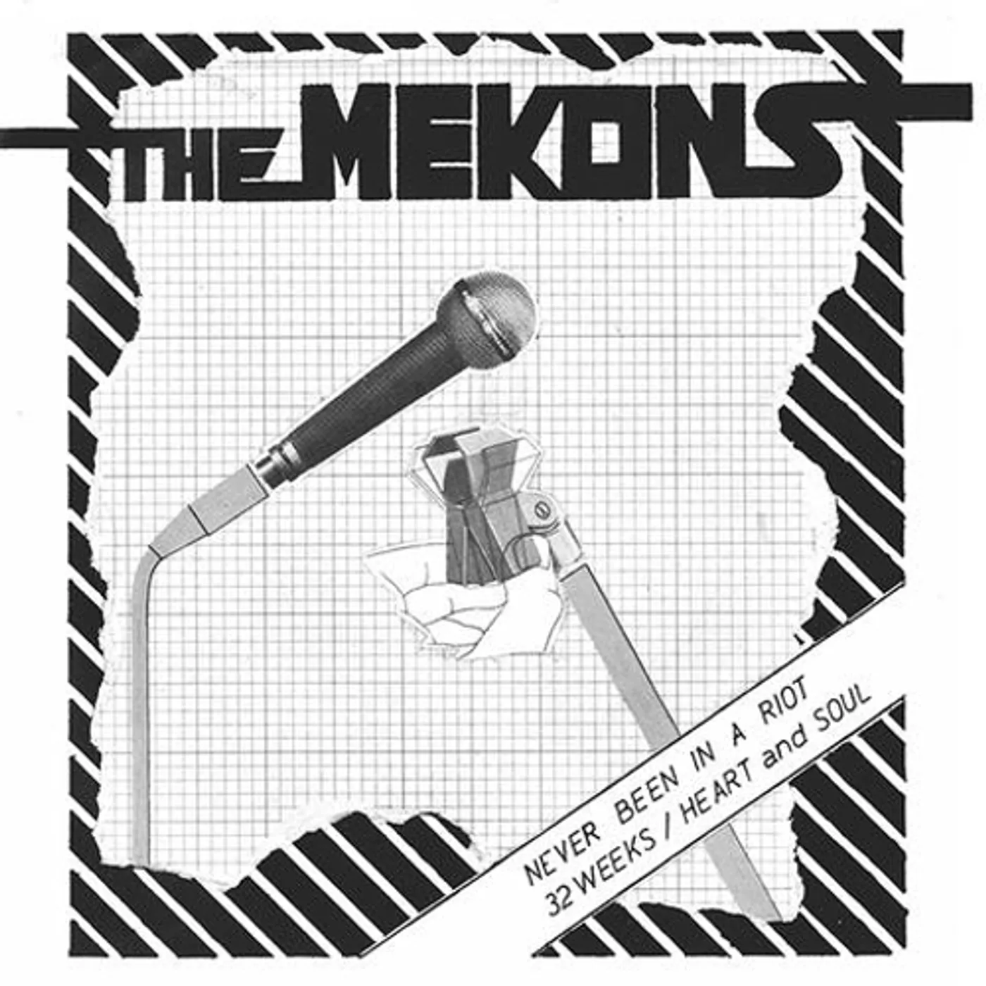 Mekons NEVER BEEN IN A RIOT Vinyl Record