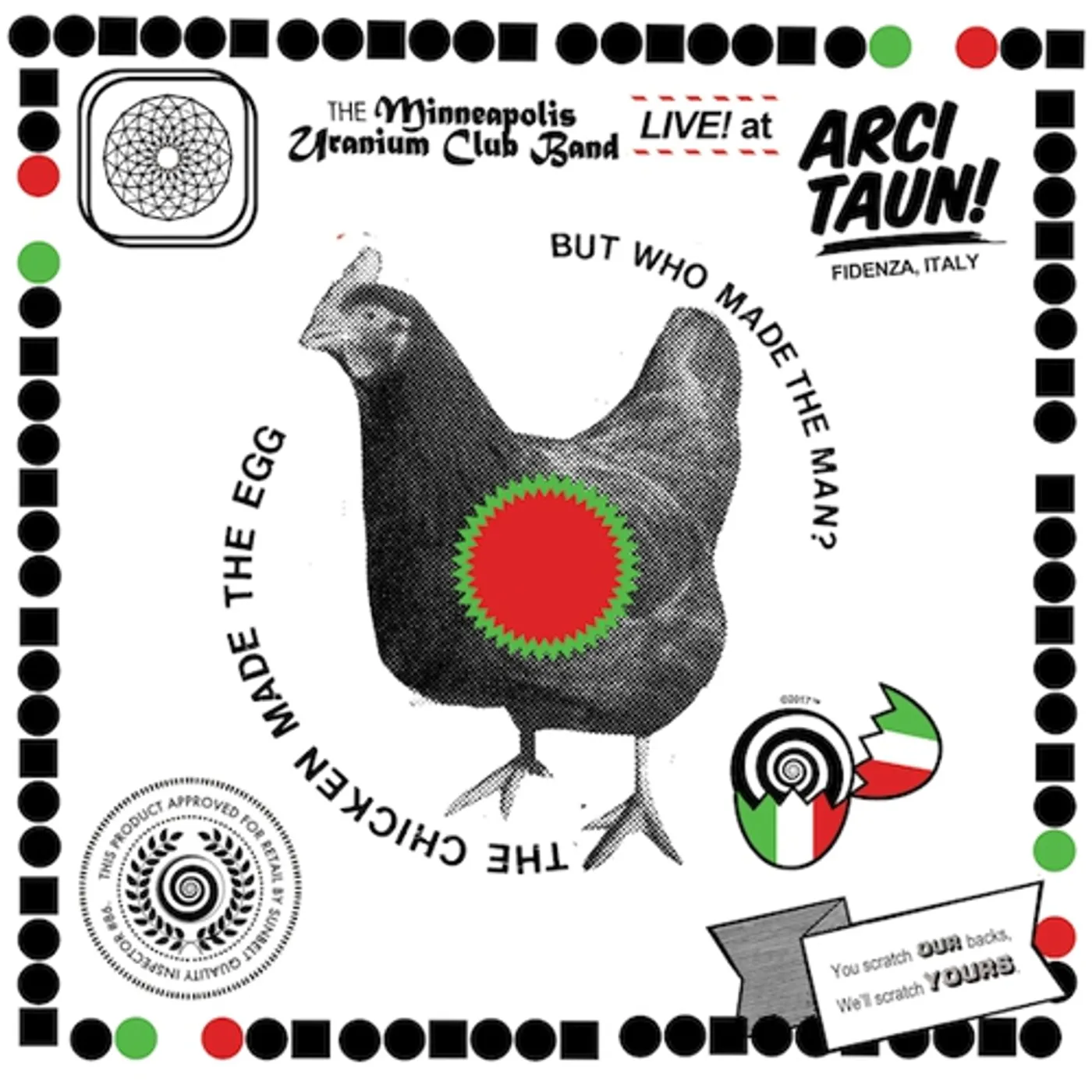 Uranium Club LIVE AT ARCI TAUN CD