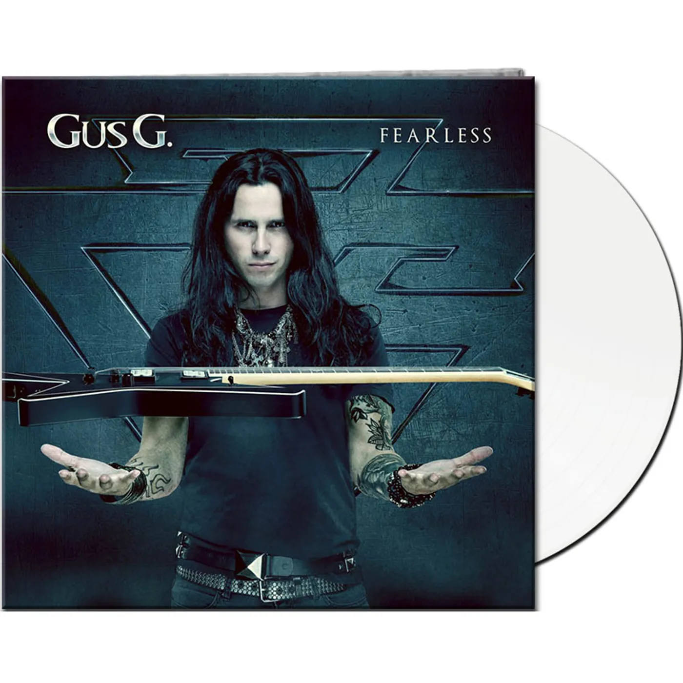 Gus G. FEARLESS (WHITE VINYL) Vinyl Record