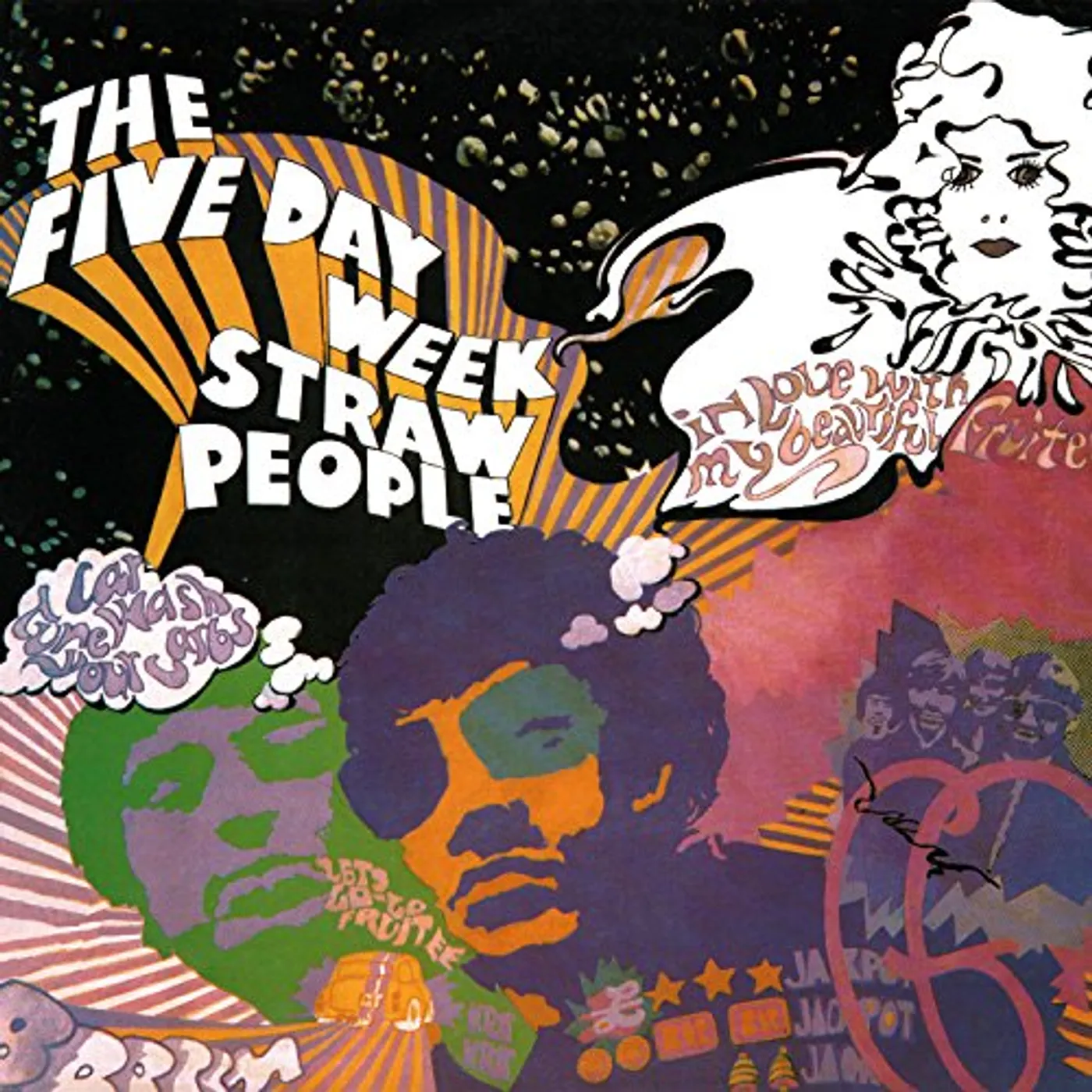 Five Day Week Straw People Vinyl Record