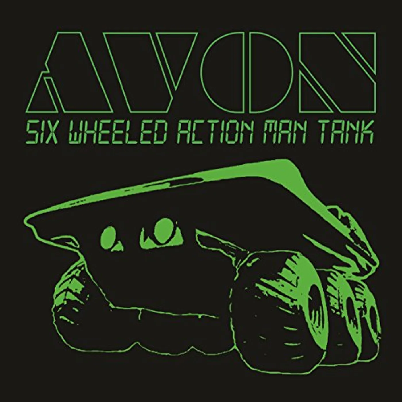 Avon Six Wheeled Action Man Tank Vinyl Record