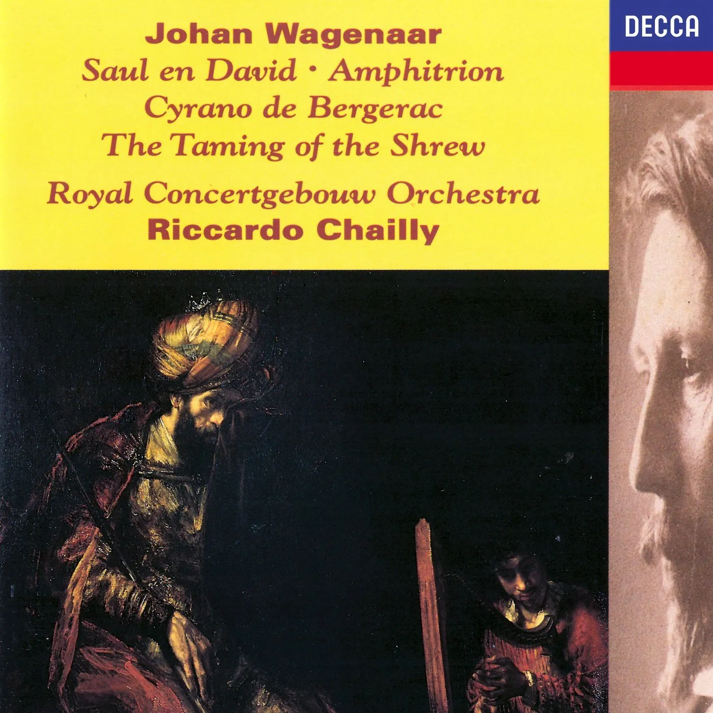 Johan Wagenaar SAUL EN DAVID / AMPHITRION / E.A. CD