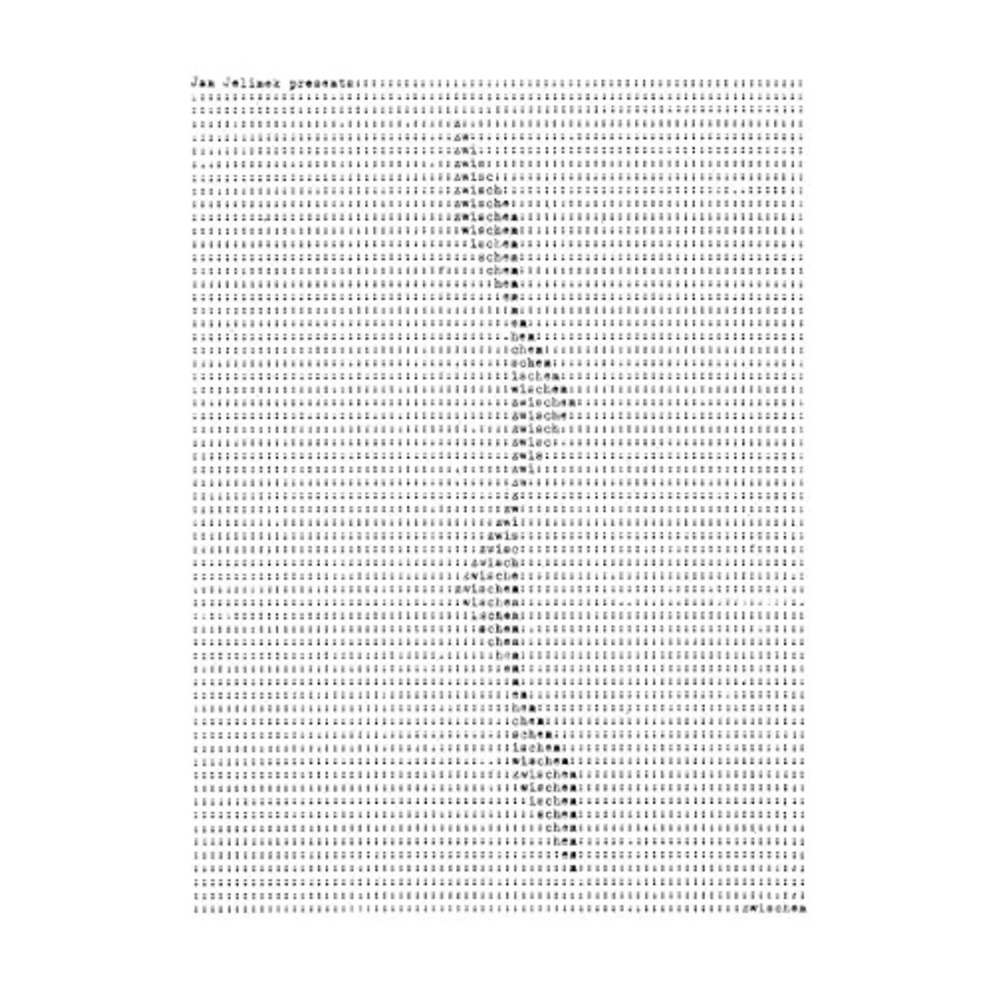 Jan Jelinek Zwischen Vinyl Record
