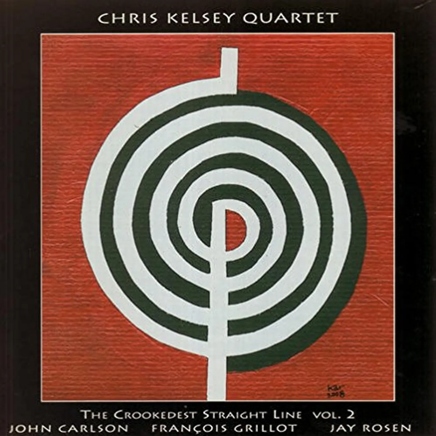 Chris Kelsey CROOKEDEST STRAIGHT LINE 2 CD