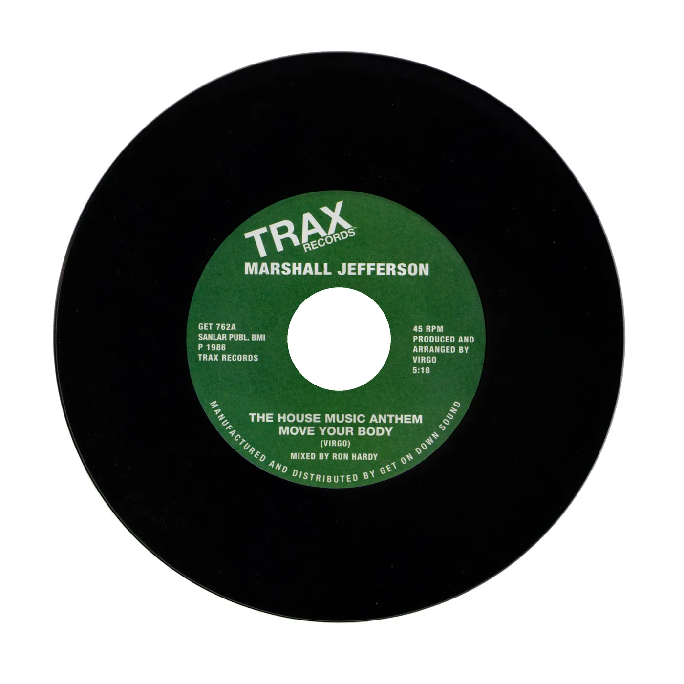 Marshall Jefferson HOUSE MUSIC ANTHEM Vinyl Record