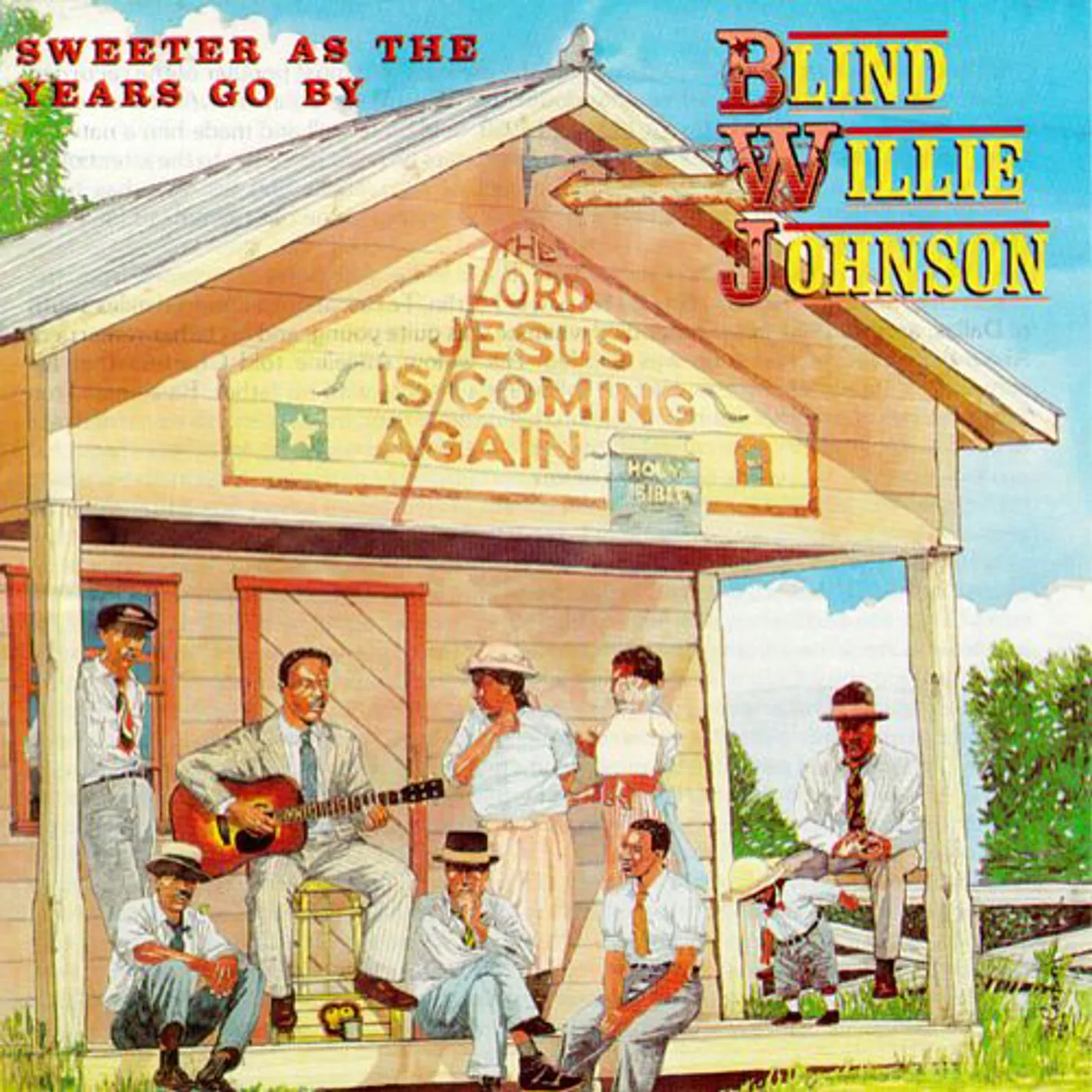 Blind Willie Johnson Sweeter As the Years Go By Vinyl Record