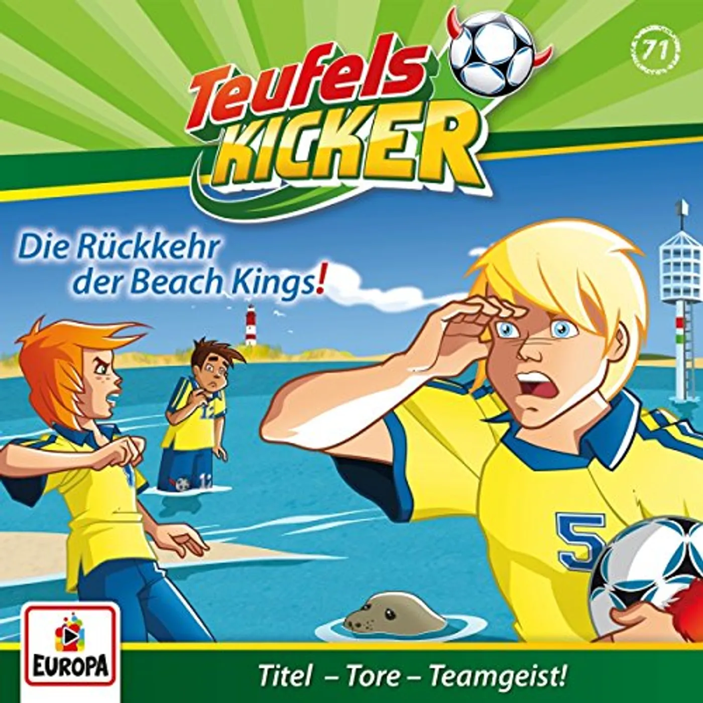 Teufelskicker 071/DIE RUCKKEHR DER BEACH KINGS CD