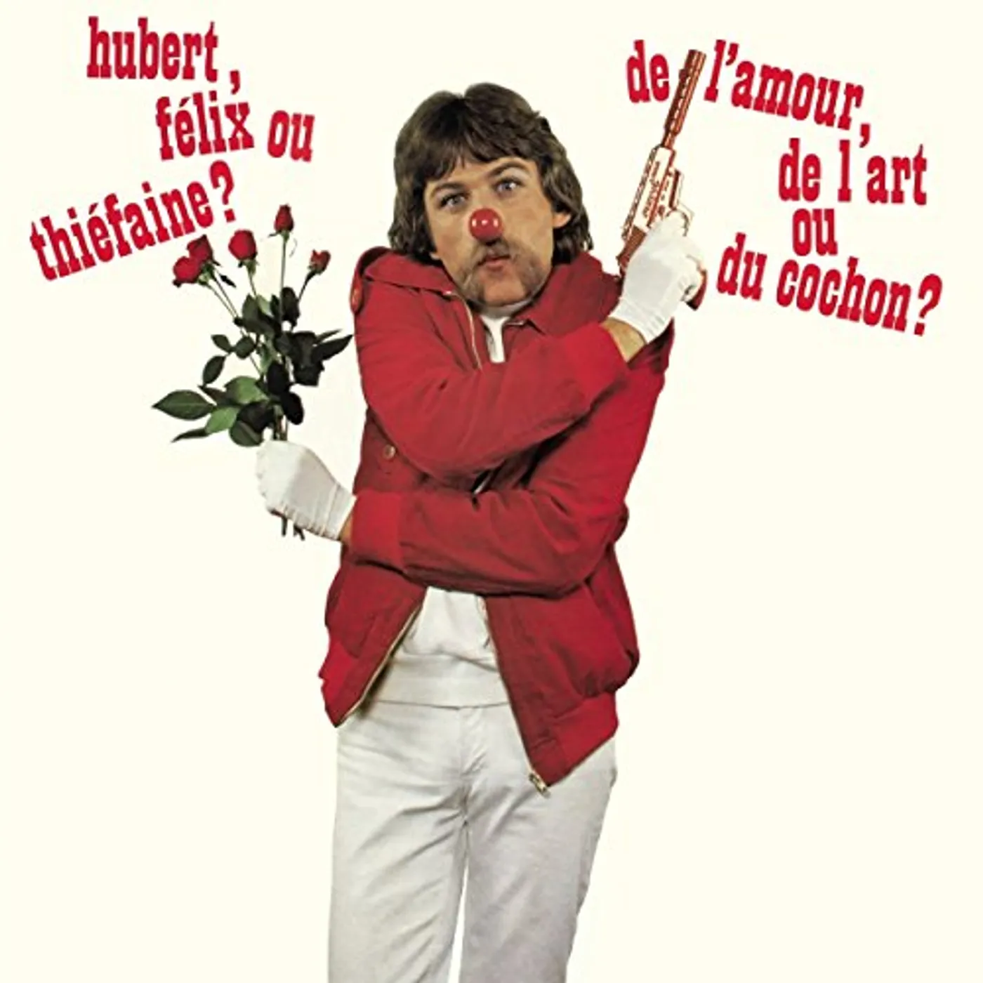 Hubert-Félix Thiéfaine DE L'AMOUR DE L'ART OU DU COCHON Vinyl Record