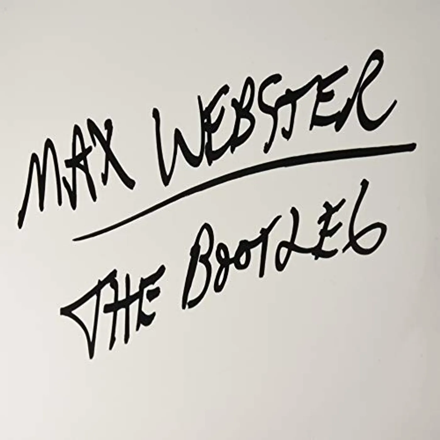 Max Webster BOOTLEG Vinyl Record