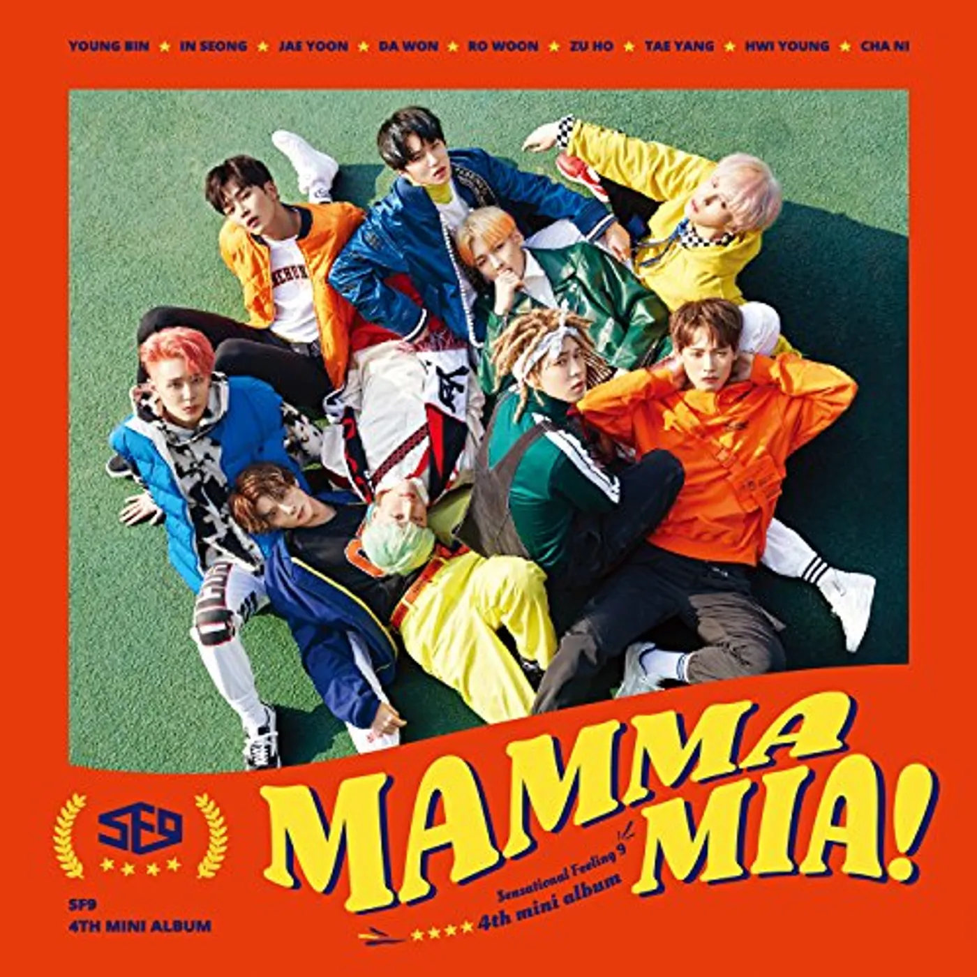 SF9 MAMA MIA CD