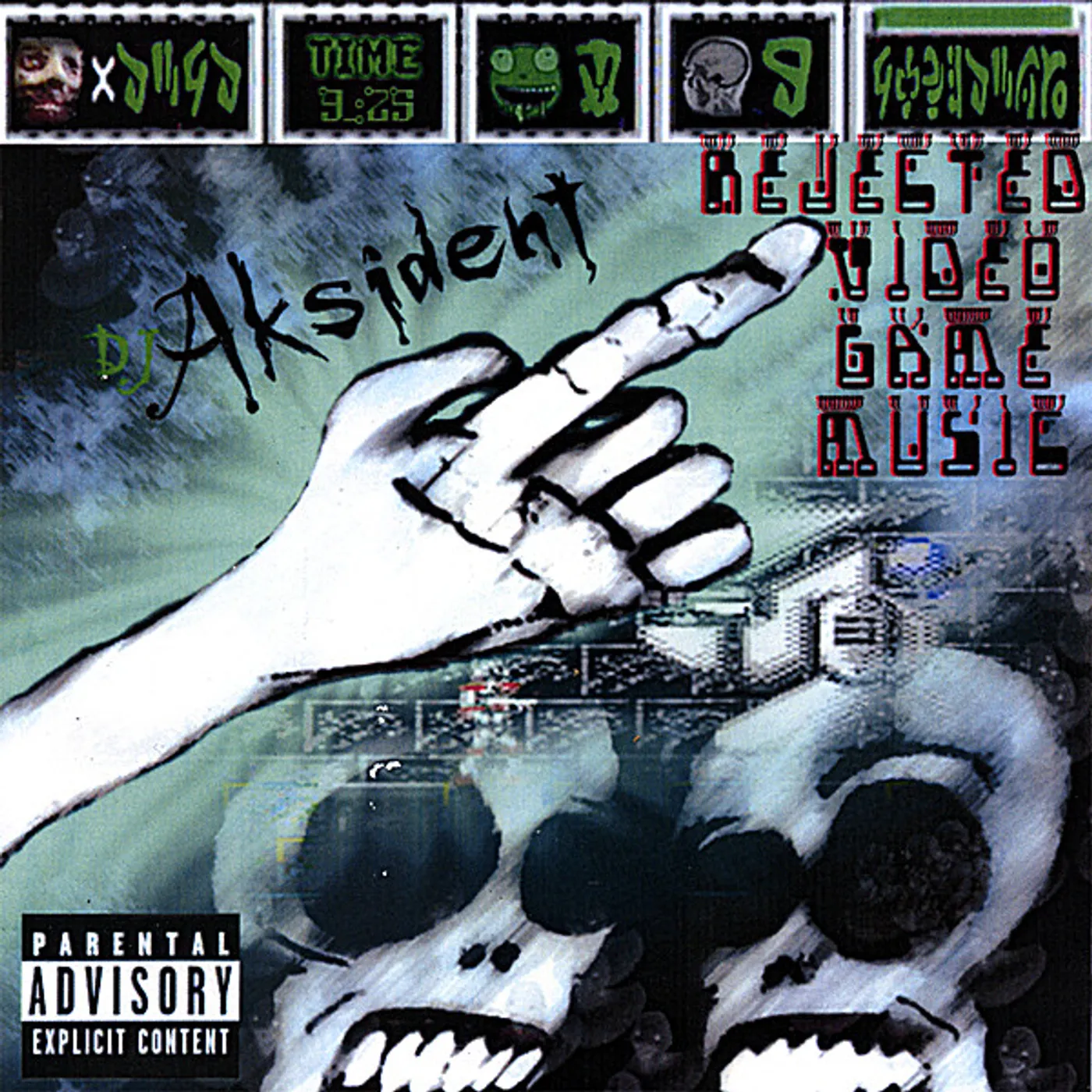 DJ Aksident REJECTED VIDEO GAME MUSIC CD