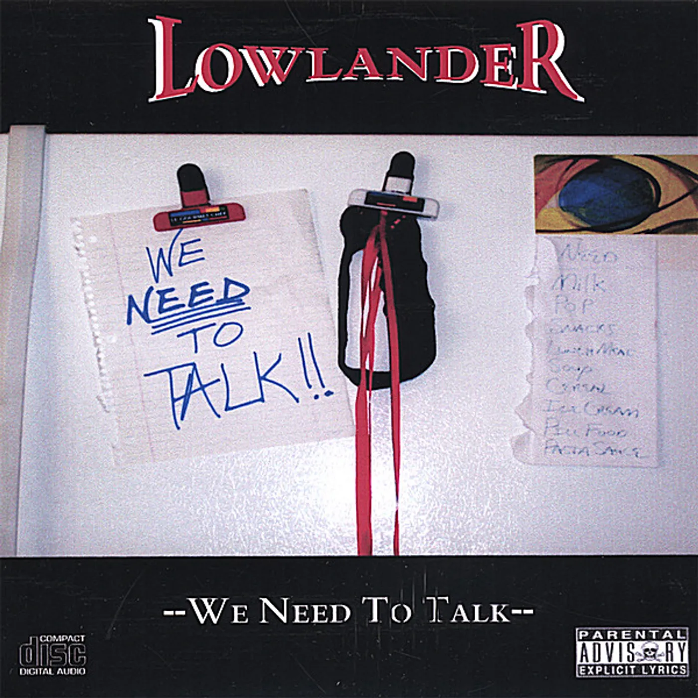 Lowlander WE NEED TO TALK CD