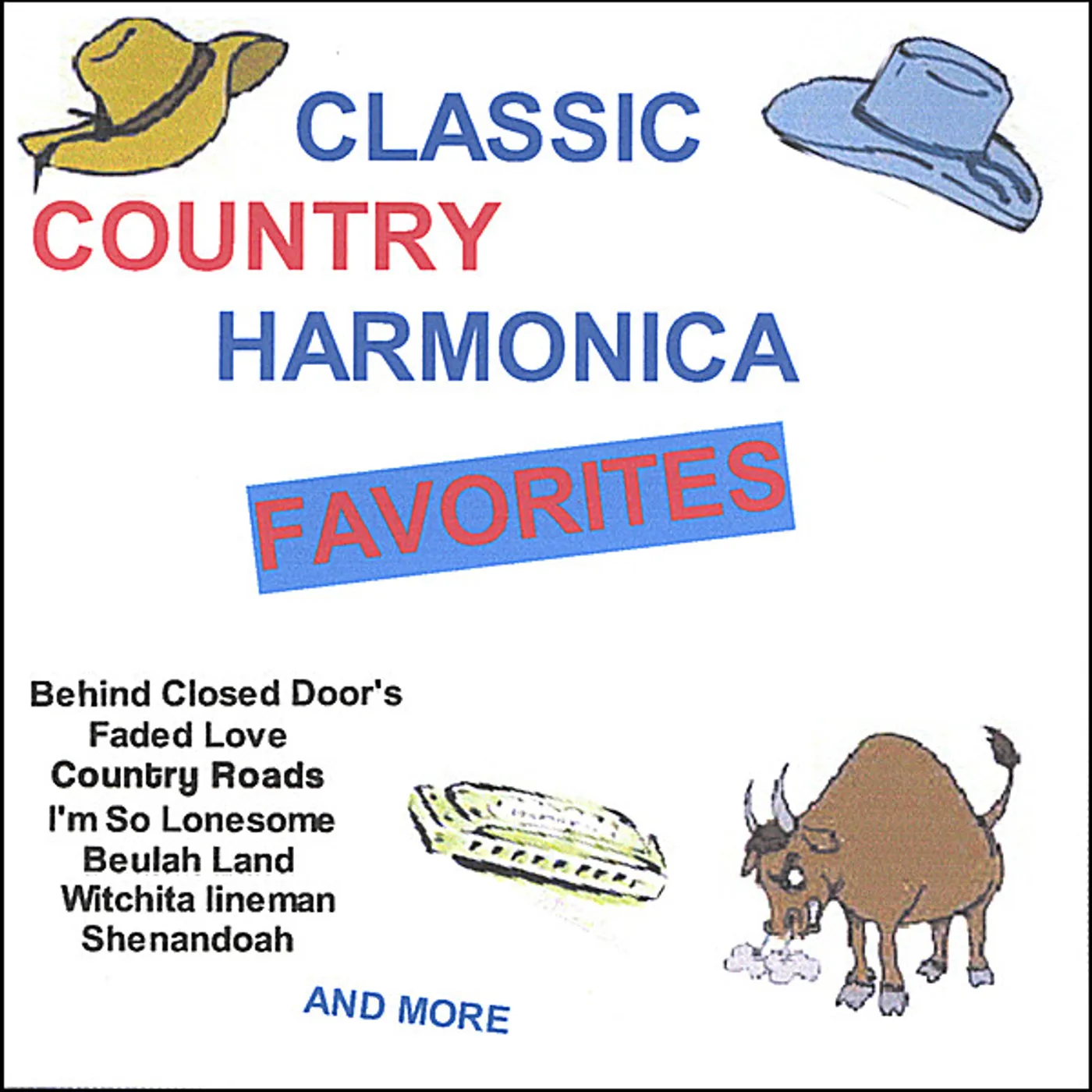 Eddie Matthews CLASSIC COUNTRY HARMONICA FAVORITES CD