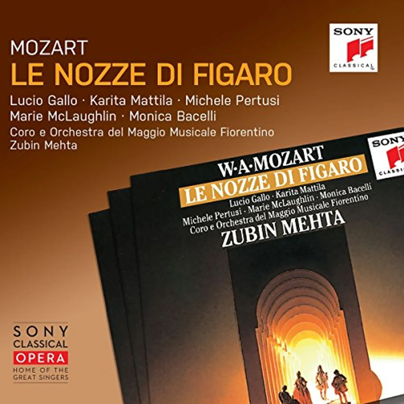 Wolfgang Amadeus Mozart NOZZE DI FIGARO CD
