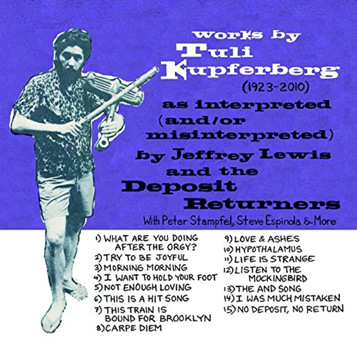 Jeffrey Lewis WORKS BY TULI KUPFERBERG (1923-2010) CD