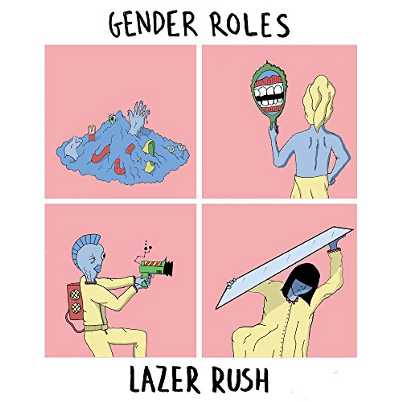 Gender Roles Lazer Rush Vinyl Record