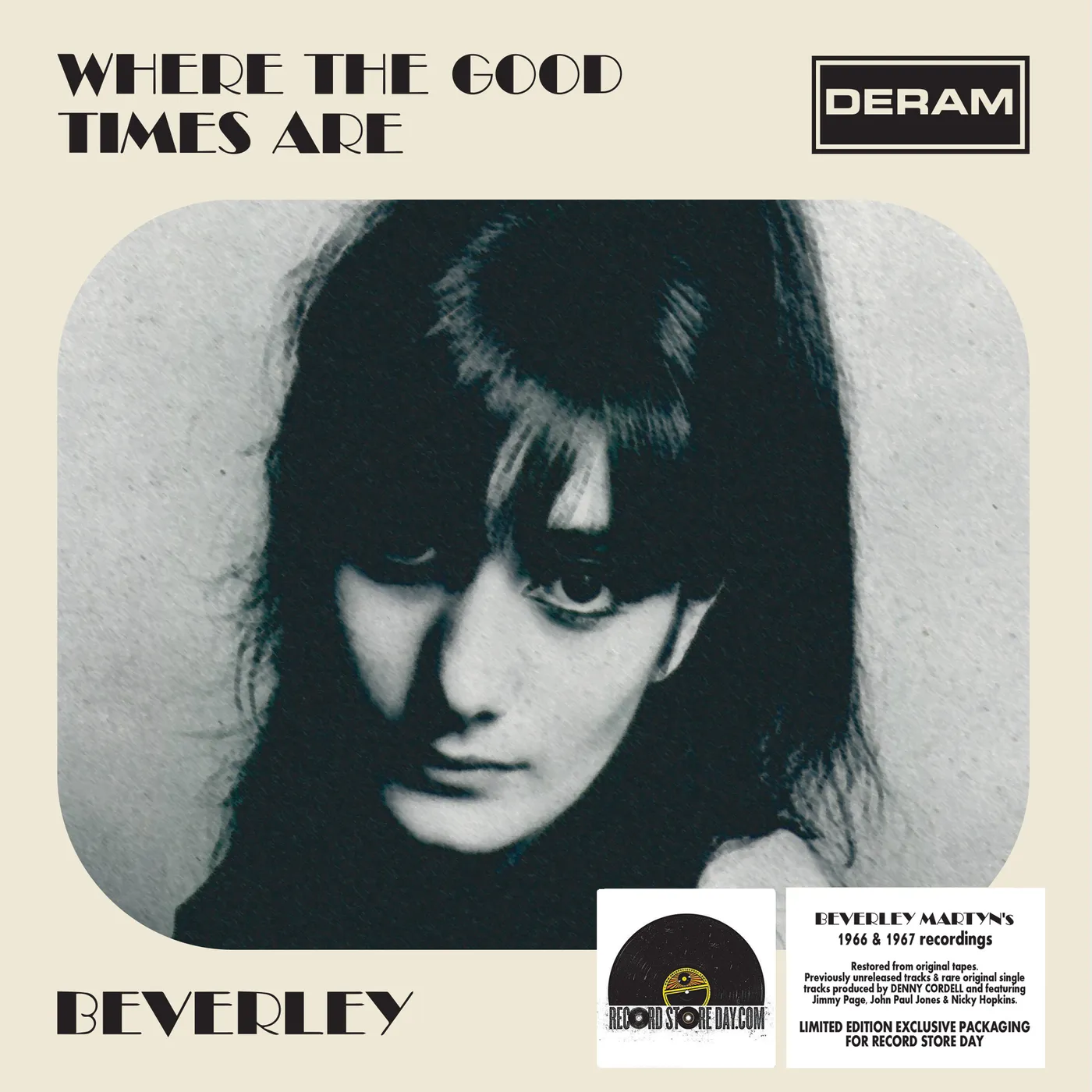 Beverley Martyn WHERE THE GOOD TIMES ARE (THE LOST 1967 ALBUM) Vinyl Record