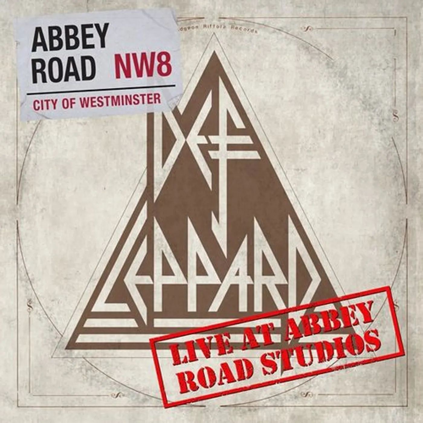 Def Leppard LIVE FROM ABBEY ROAD Vinyl Record