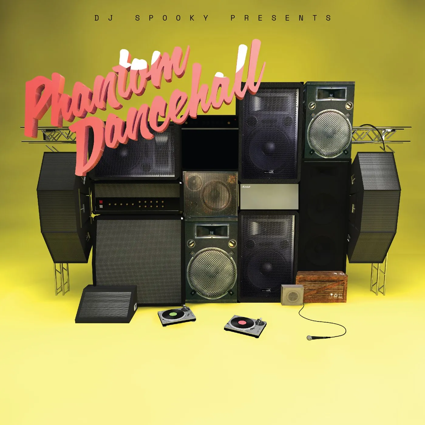 Dj Spooky Presents PHANTOM DANCEHALL Vinyl Record