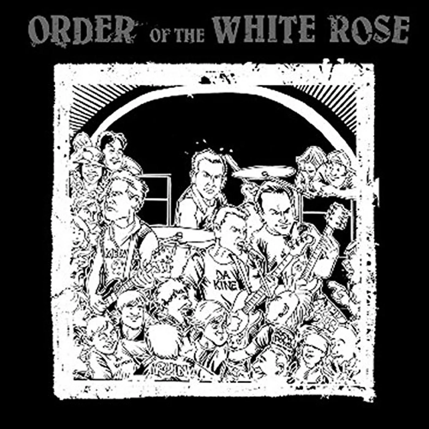 (Order Of The) White Rose GHOSTS OF THE SIDEWALK / SEEDS OF DESTRUCTION Vinyl Record