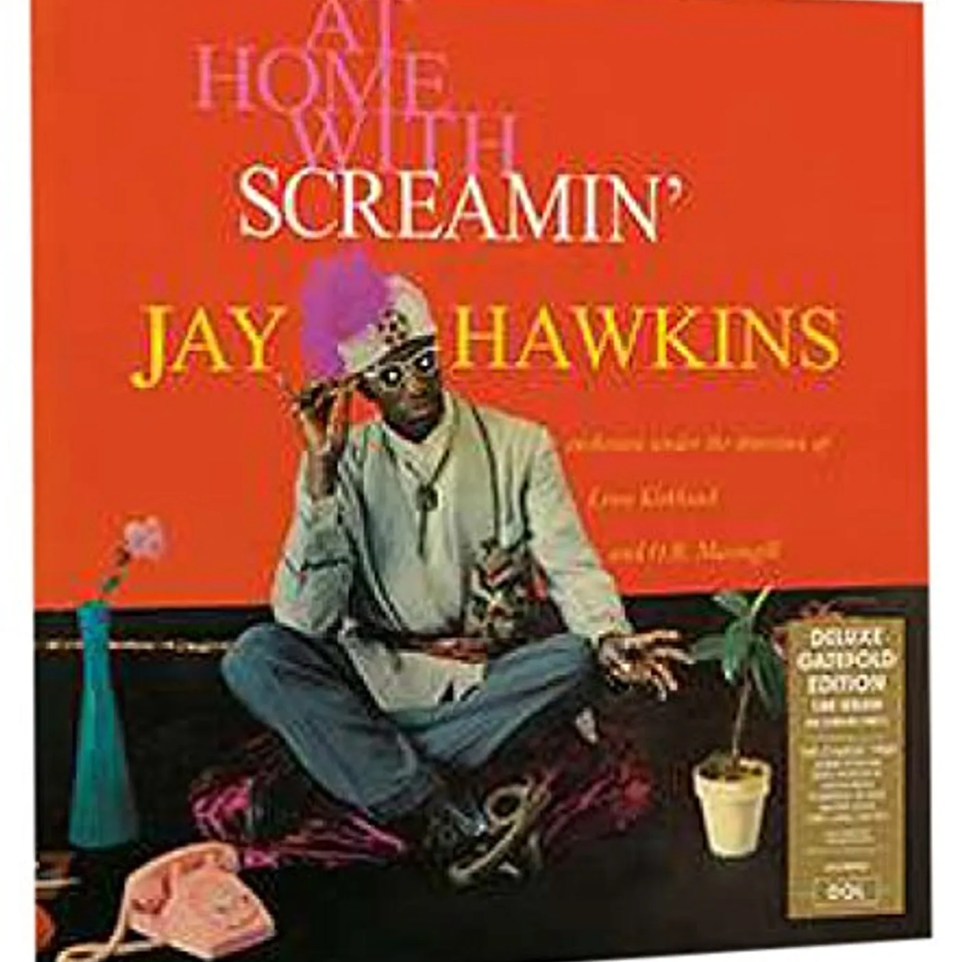 AT HOME WITH Screamin' Jay Hawkins Vinyl Record