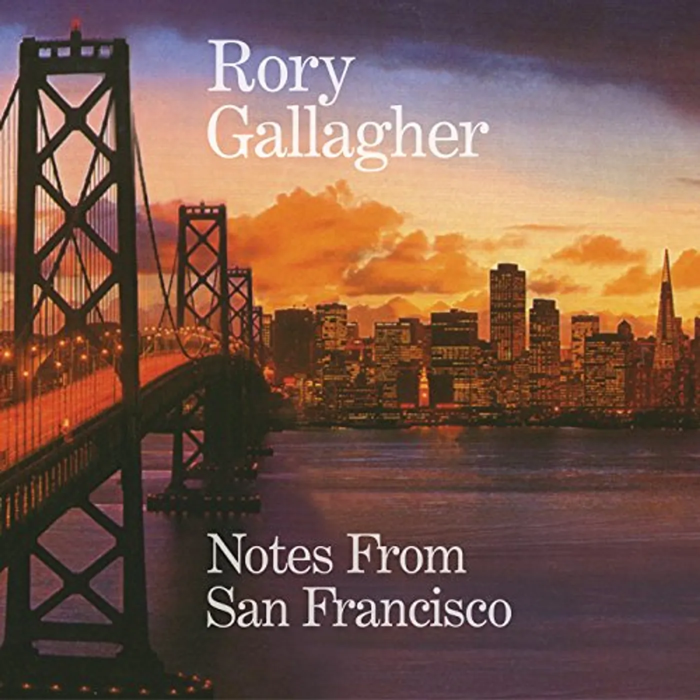 Rory Gallagher NOTES FROM SAN FRANCISCO CD