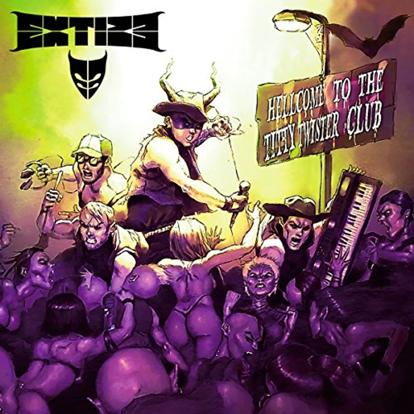 Extize HELLCOME TO THE TITTY TWISTER CLUB CD