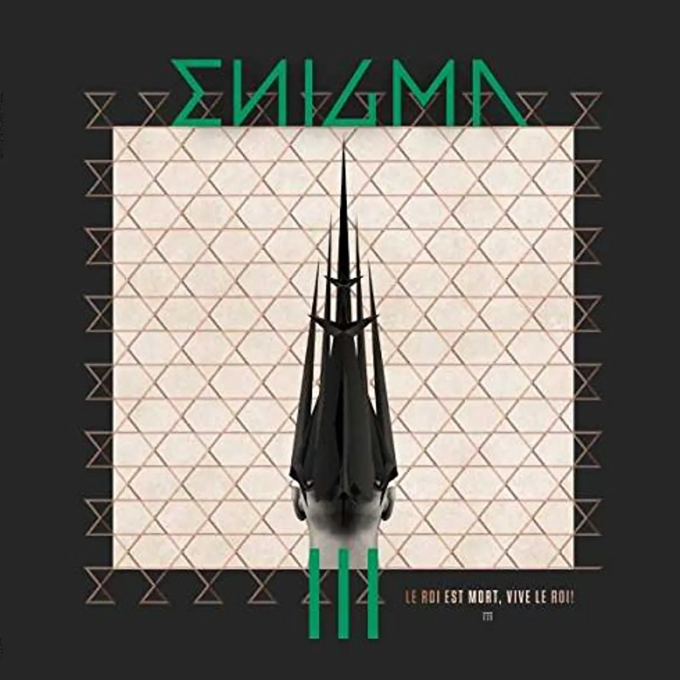 Enigma LE ROI ET MORT VIVE LE ROI Vinyl Record - Colored Vinyl, Green Vinyl, Canada Release