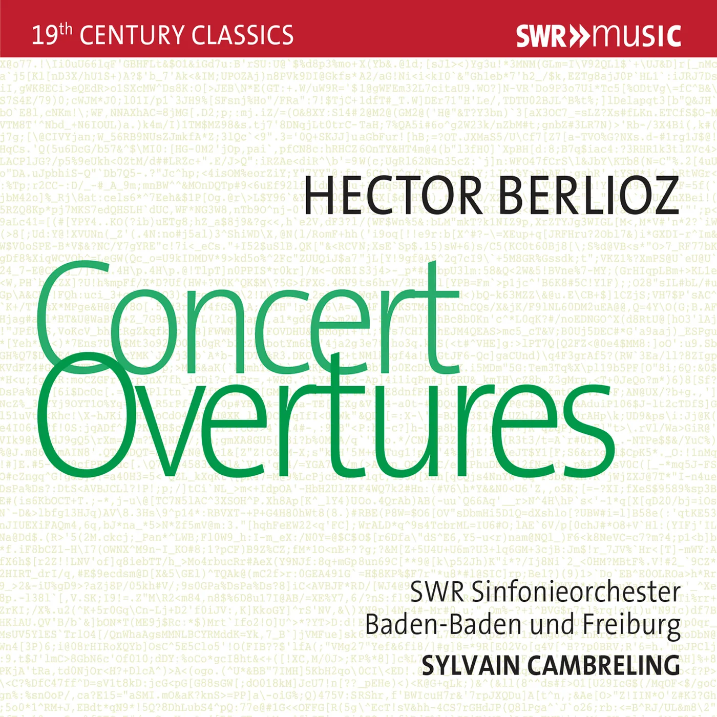 Berlioz CONCERT OVERTURES CD