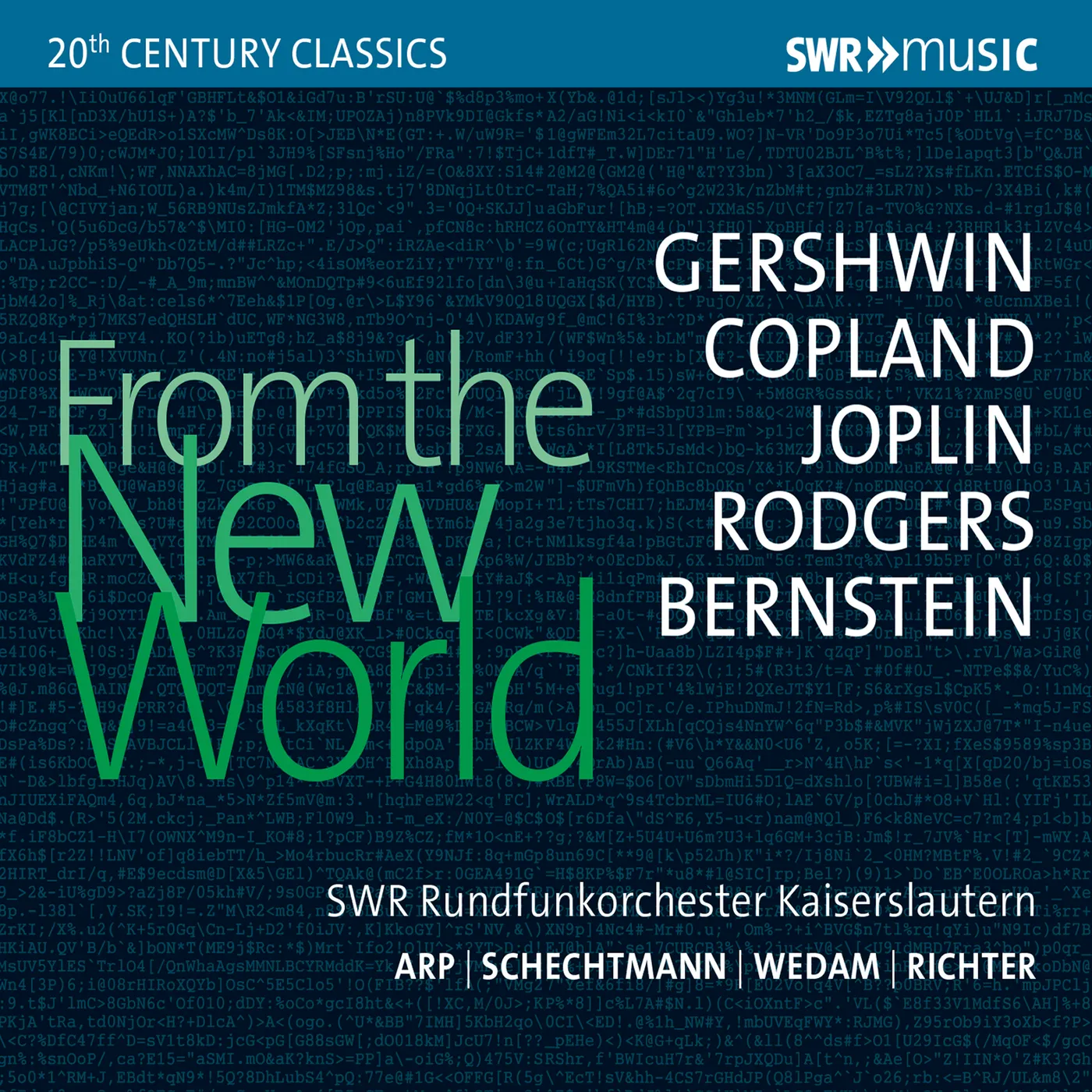 Copland FROM THE NEW WORLD CD