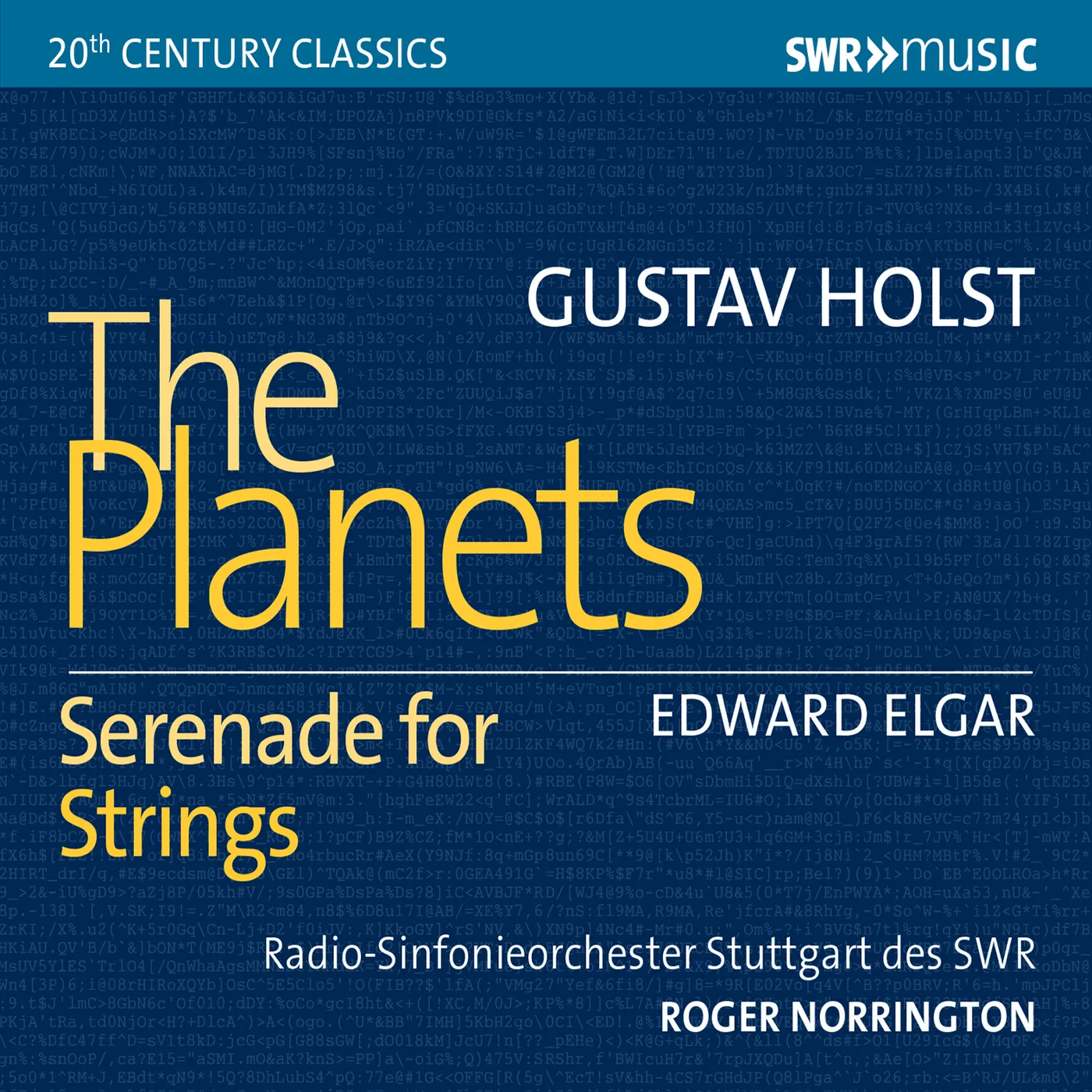 Elgar PLANETS / SERENADE FOR STRINGS CD